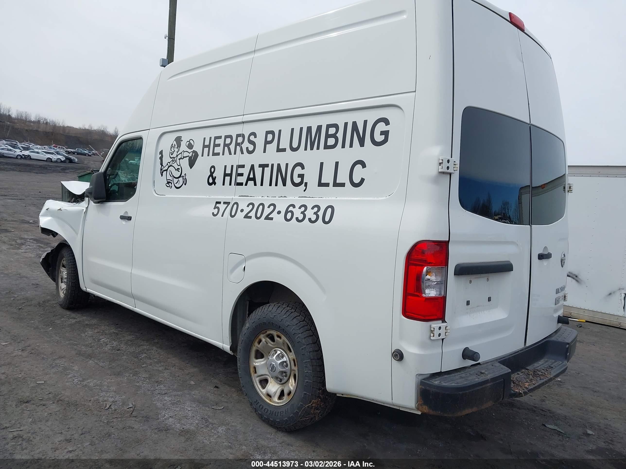 2012 Nissan Nv 2500   Gray vin: 1N6AF0LX7CN107773