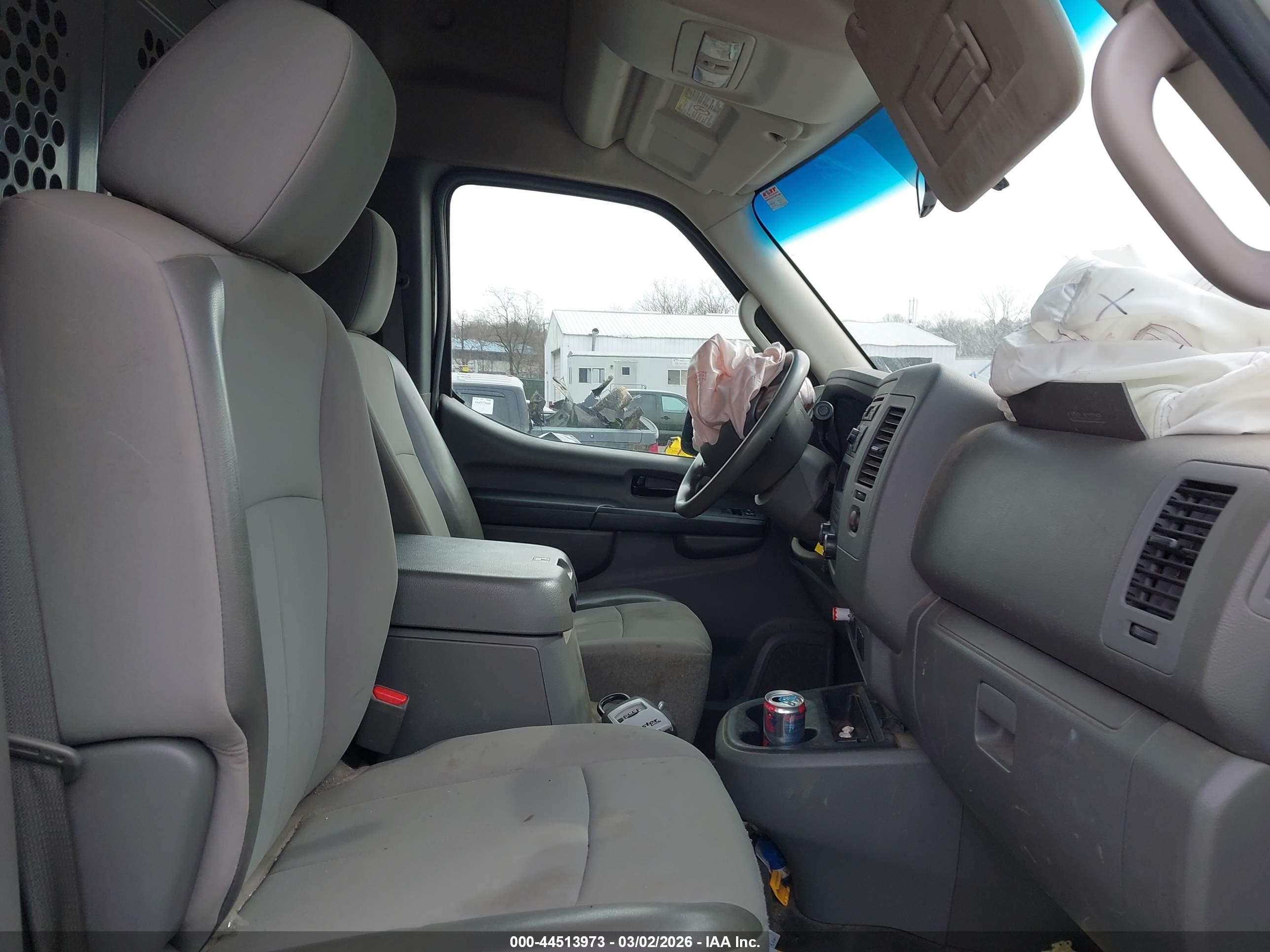 2012 Nissan Nv 2500   Gray vin: 1N6AF0LX7CN107773