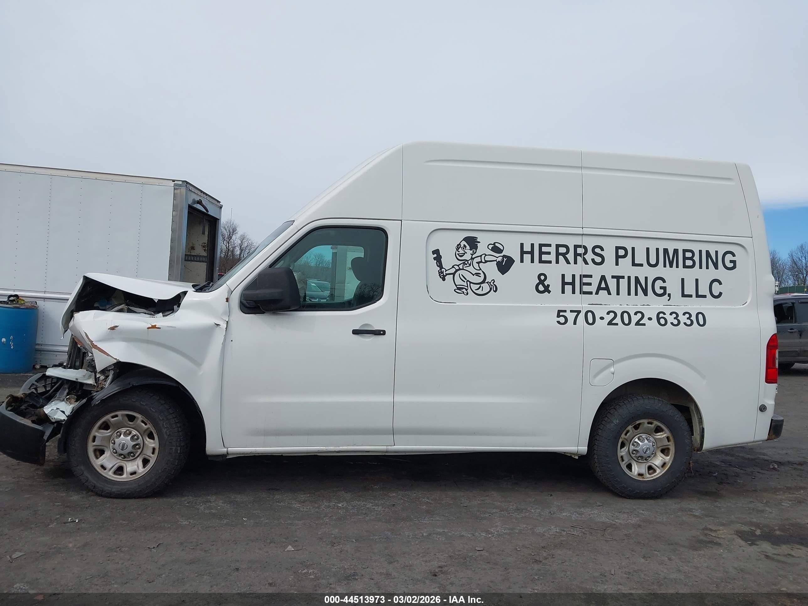 2012 Nissan Nv 2500   Gray vin: 1N6AF0LX7CN107773