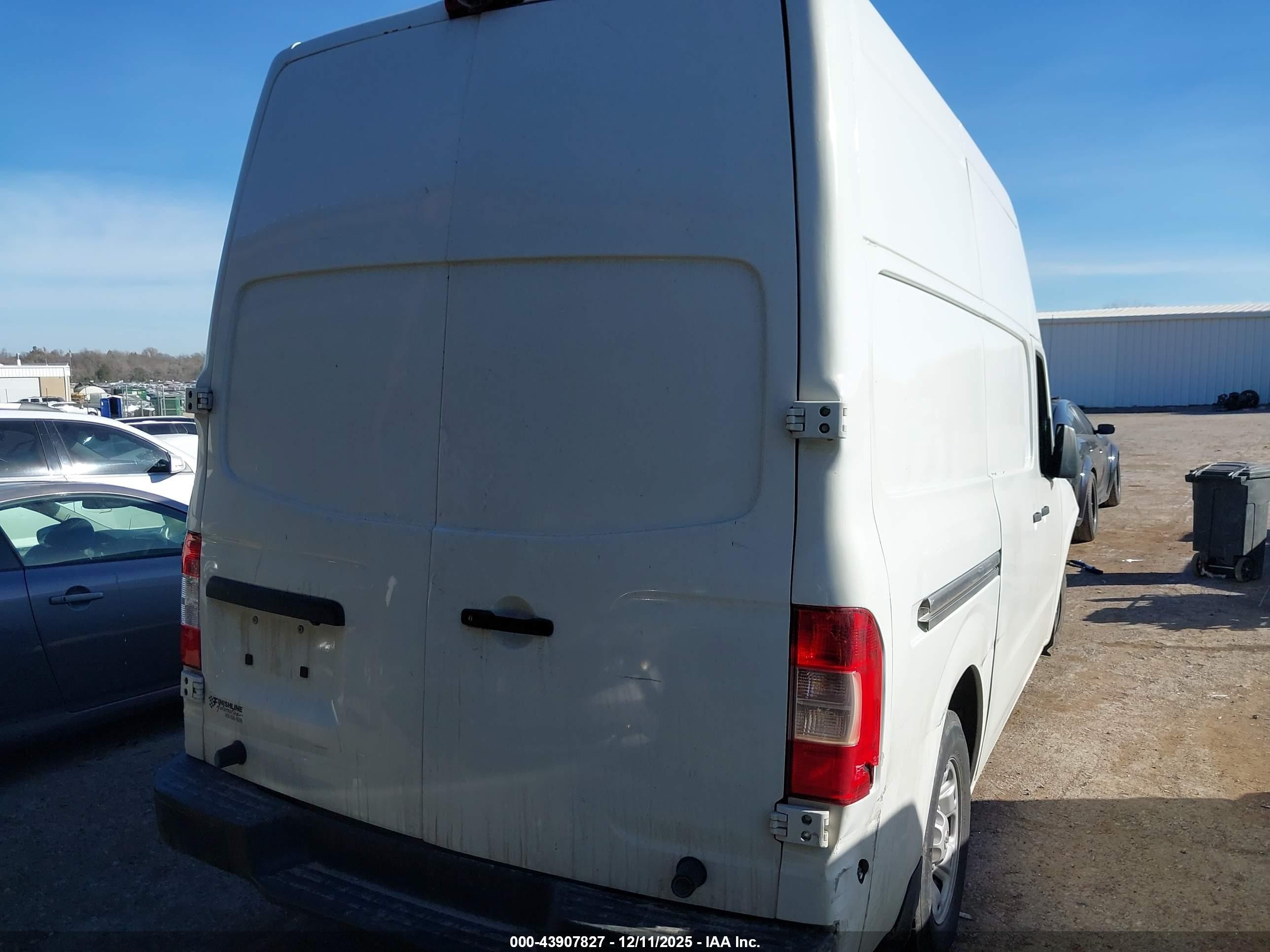 2013 Nissan Nv Cargo Nv3500 Hd S V8 White vin: 1N6AF0LX7DN109363