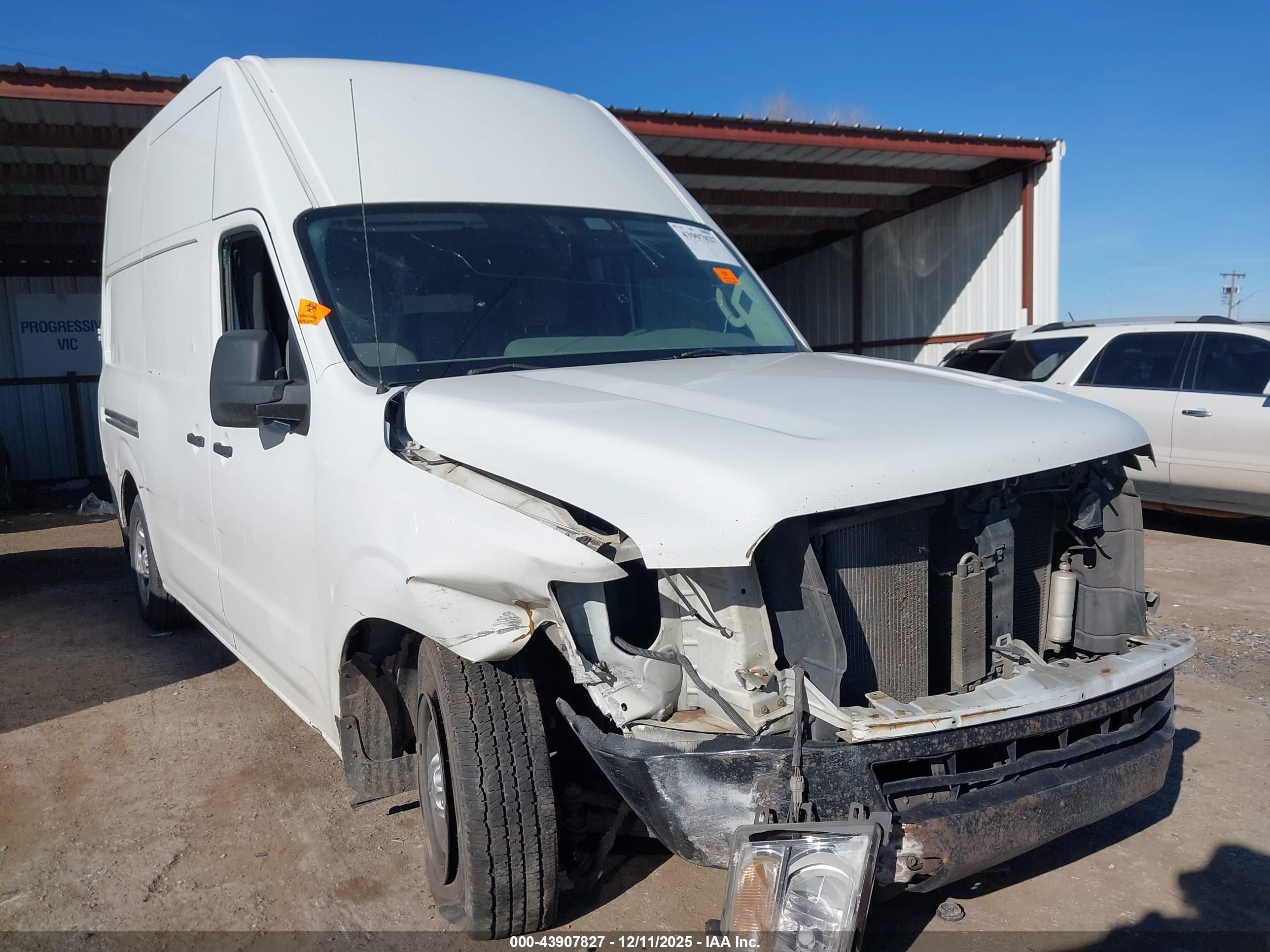 2013 Nissan Nv Cargo Nv3500 Hd S V8 White vin: 1N6AF0LX7DN109363
