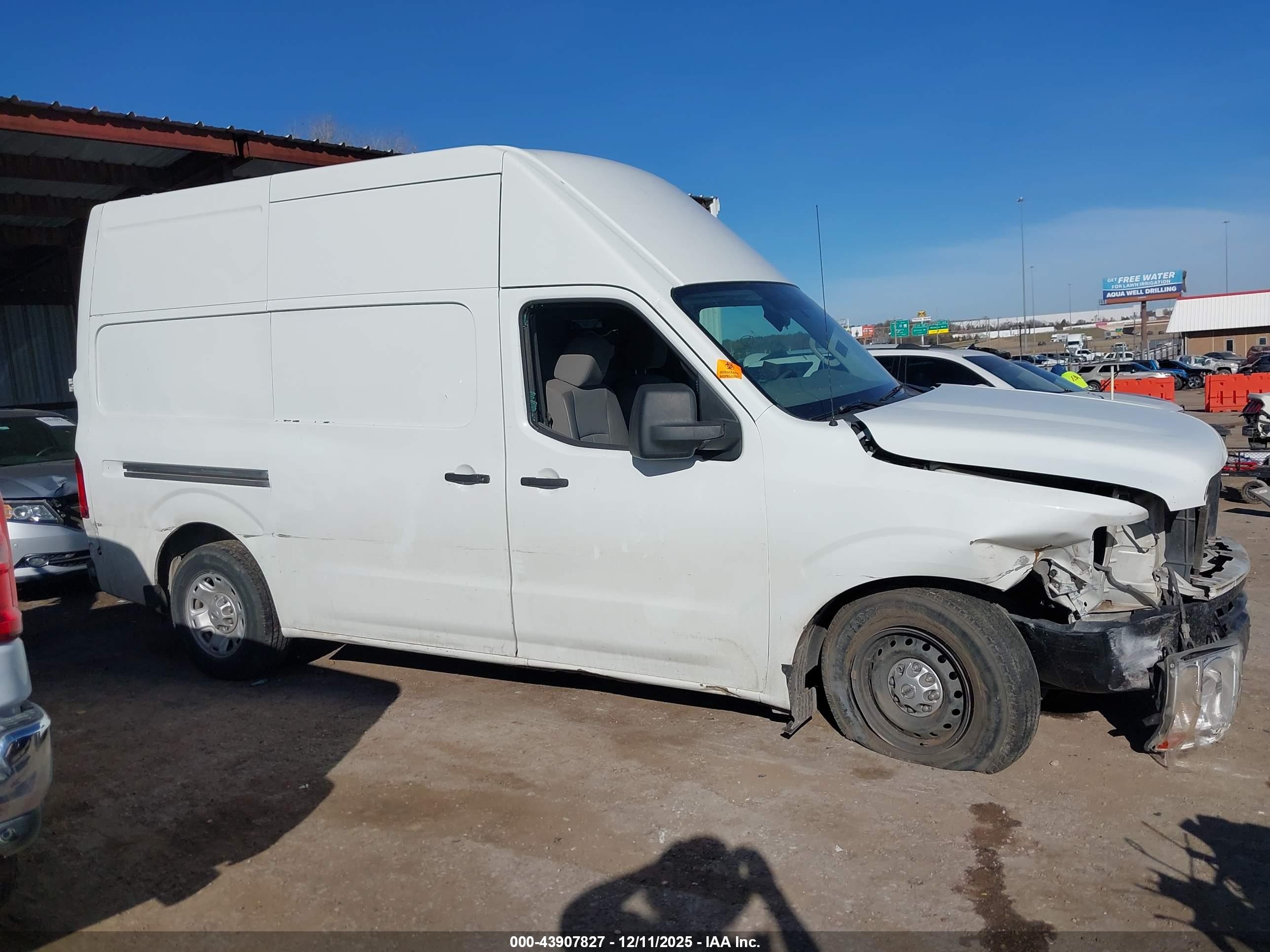 2013 Nissan Nv Cargo Nv3500 Hd S V8 White vin: 1N6AF0LX7DN109363