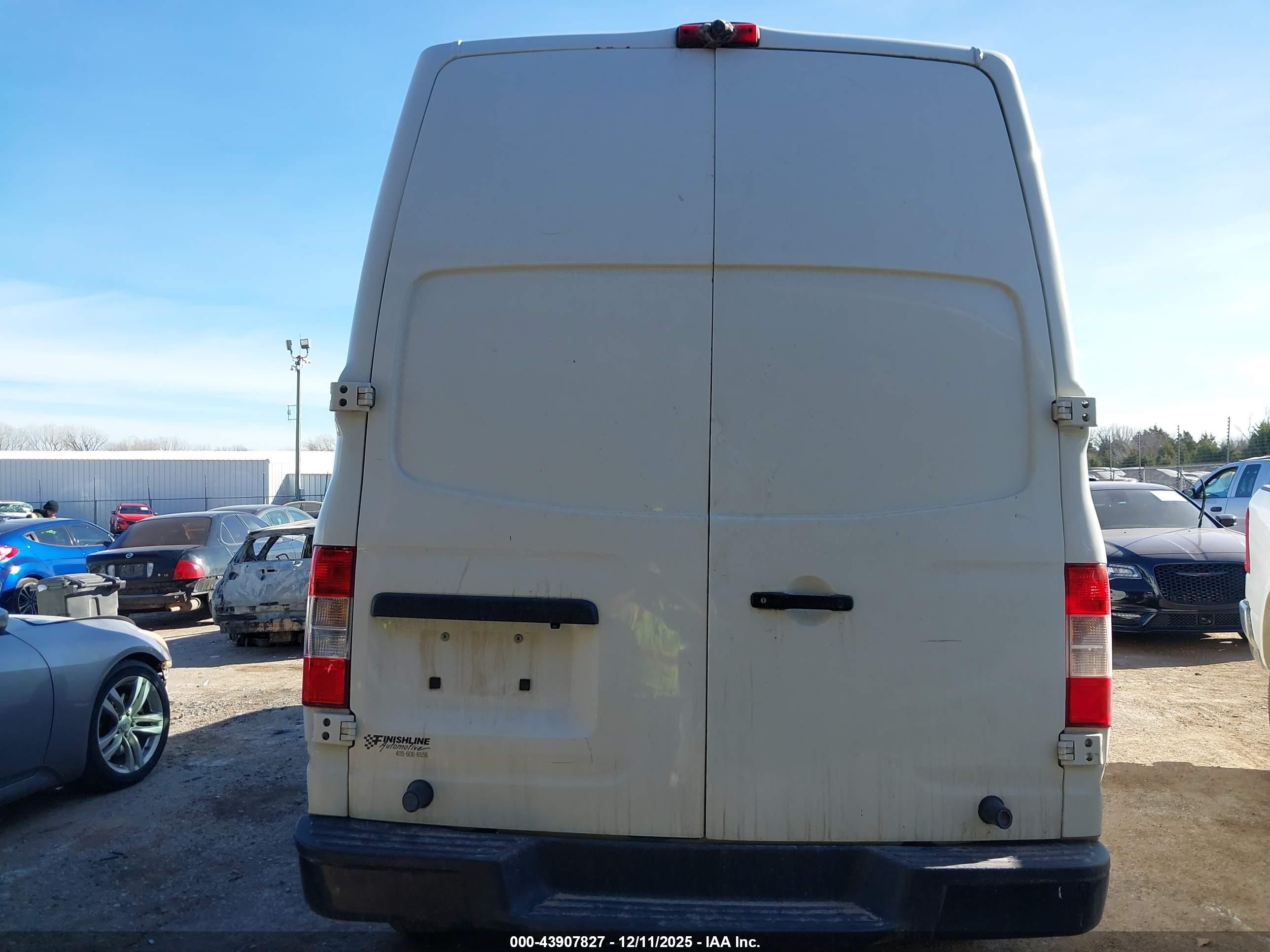 2013 Nissan Nv Cargo Nv3500 Hd S V8 White vin: 1N6AF0LX7DN109363