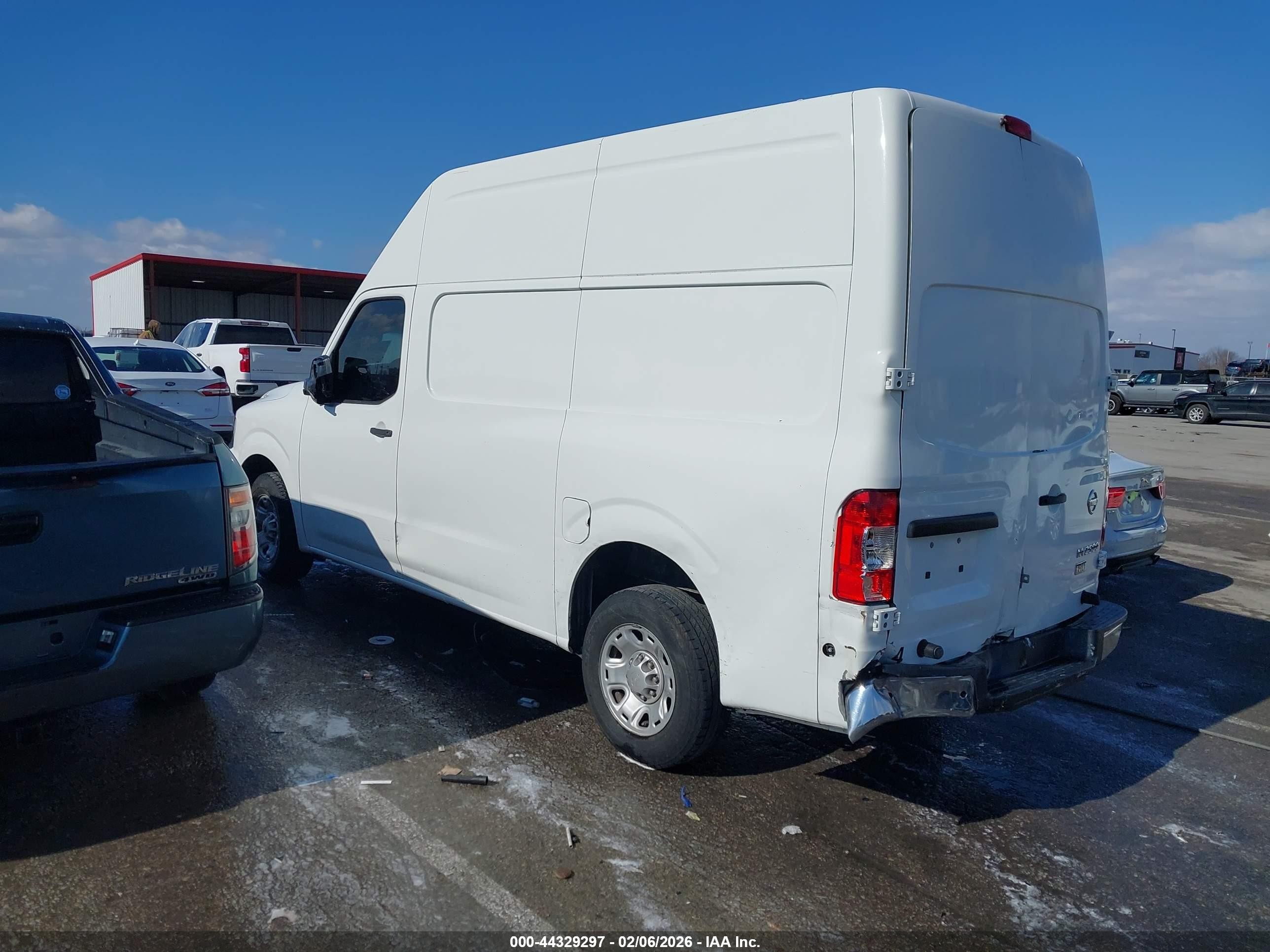 2013 Nissan Nv Cargo Nv2500 Hd Sv V8 Белый vin: 1N6AF0LX7DN110707