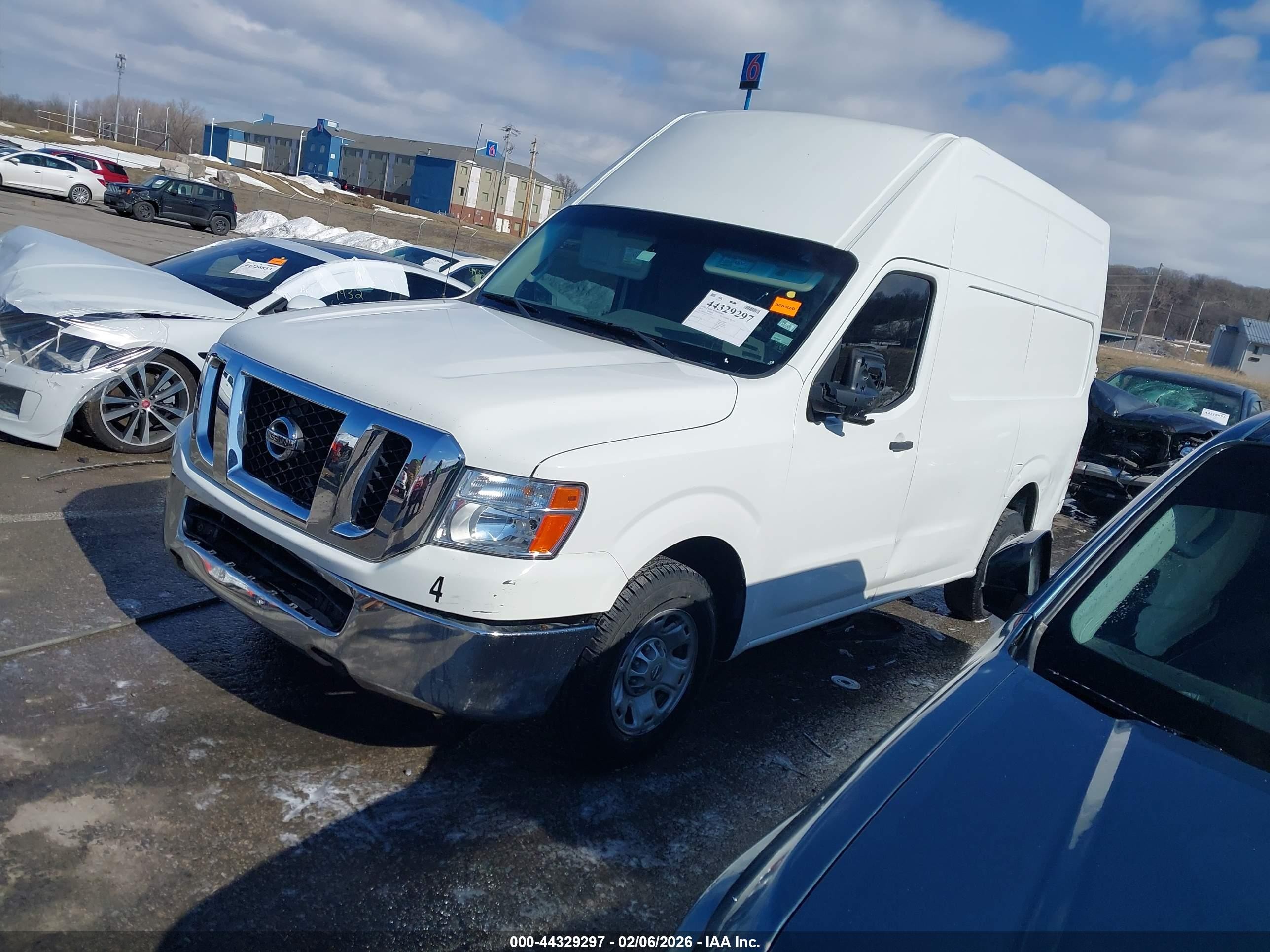2013 Nissan Nv Cargo Nv2500 Hd Sv V8 Белый vin: 1N6AF0LX7DN110707