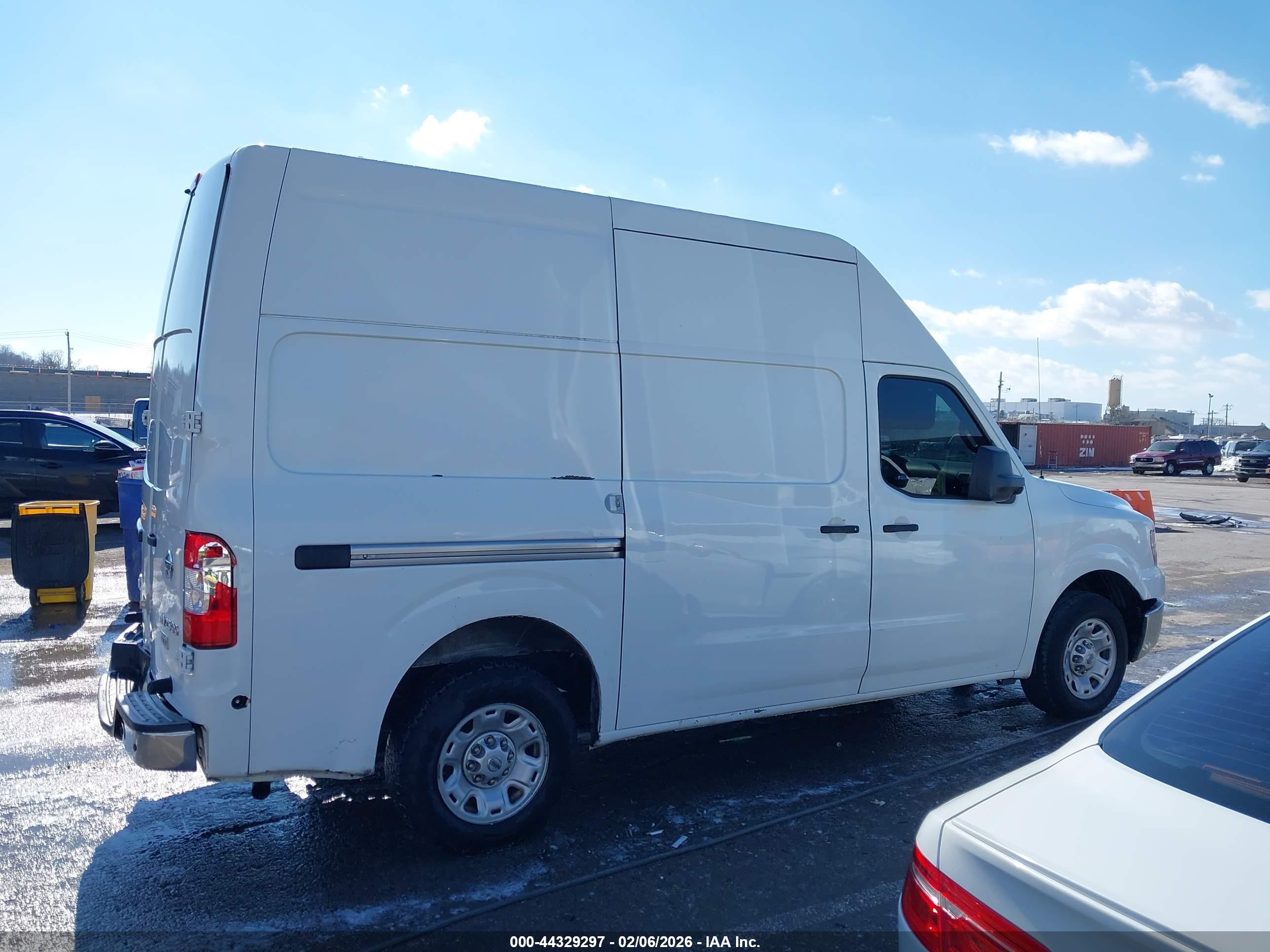 2013 Nissan Nv Cargo Nv2500 Hd Sv V8 Белый vin: 1N6AF0LX7DN110707