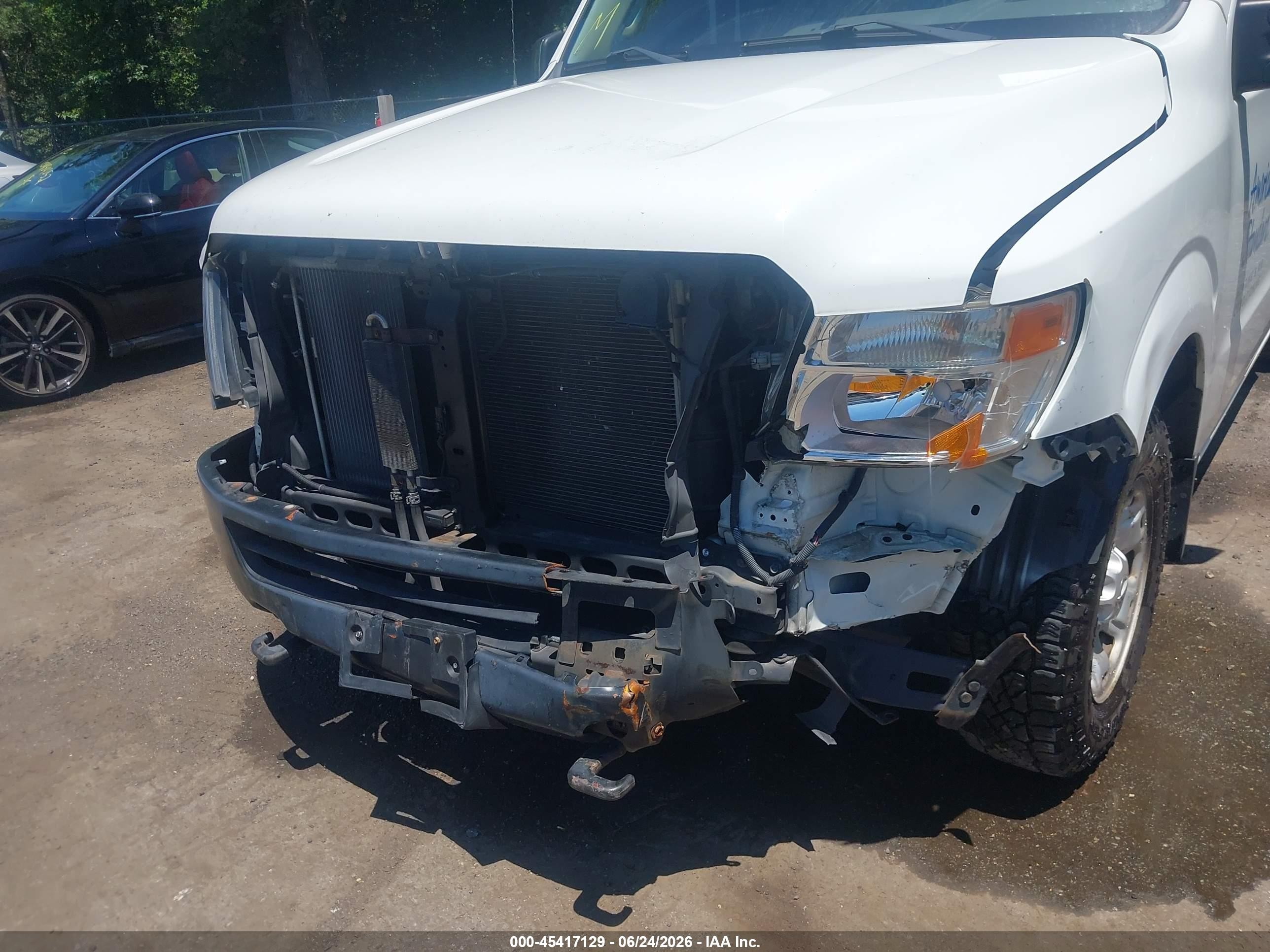2014 Nissan Nv Cargo Nv3500 Hd Sv V8 White vin: 1N6AF0LX7EN102740
