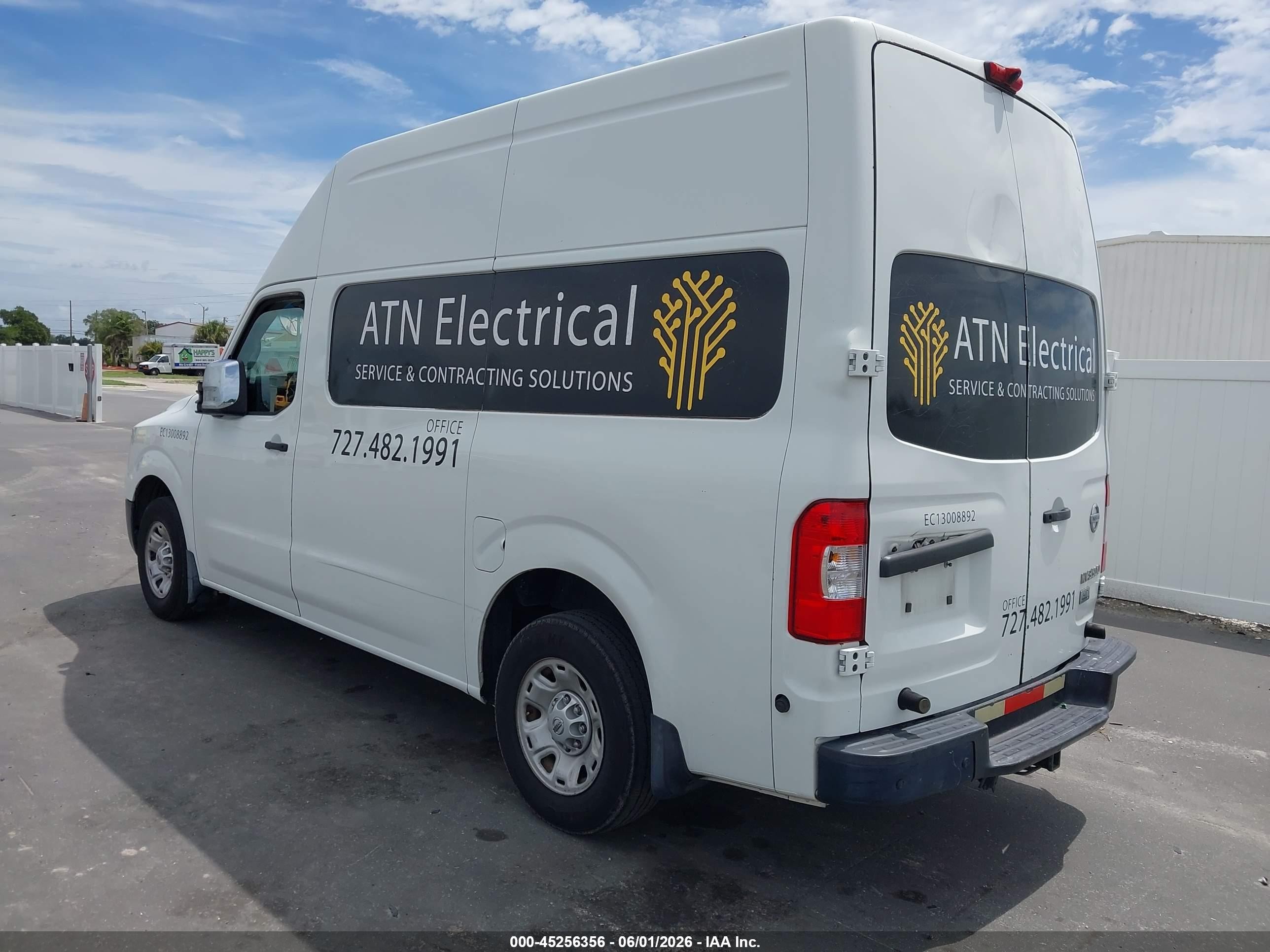 2015 Nissan Nv Cargo Nv3500 Hd Sv V8 White vin: 1N6AF0LX7FN805949