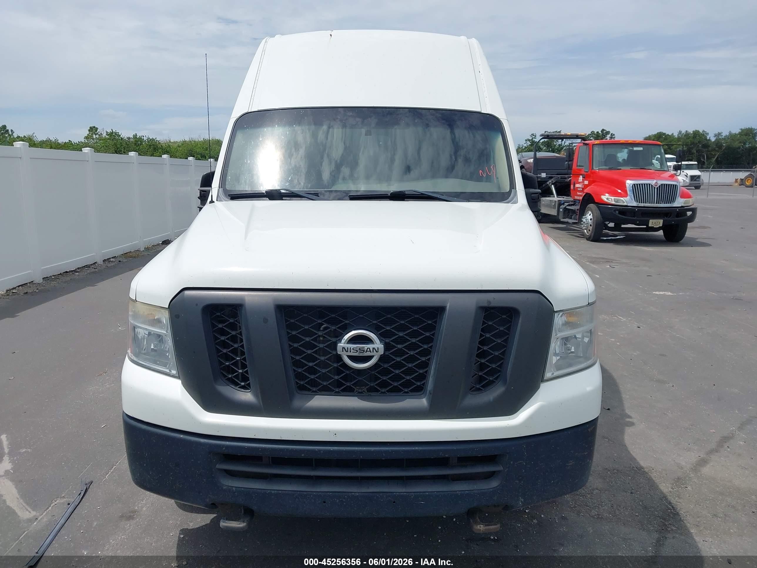 2015 Nissan Nv Cargo Nv3500 Hd Sv V8 White vin: 1N6AF0LX7FN805949