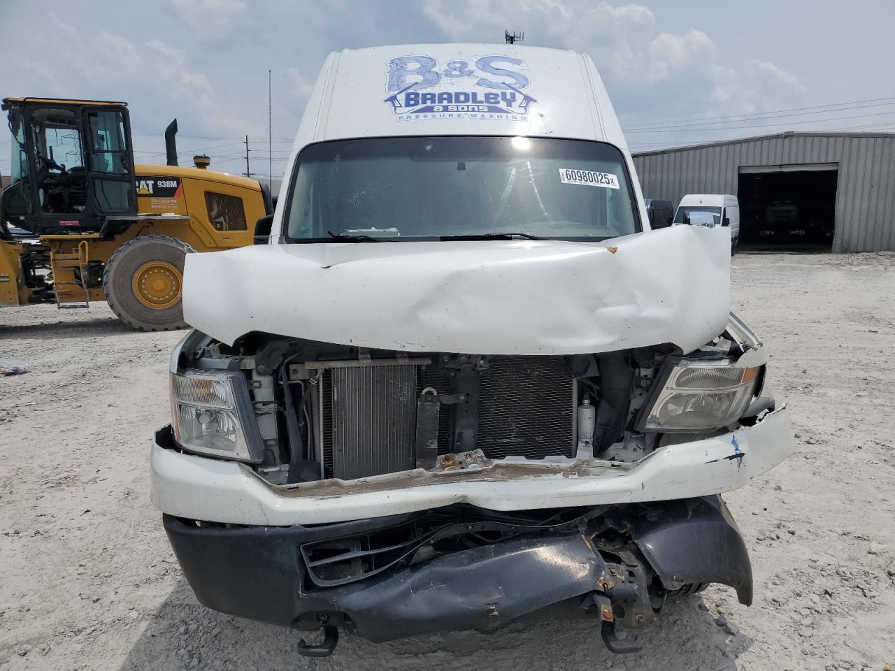 2015 Nissan Nv 2500 White vin: 1N6AF0LX9FN800476