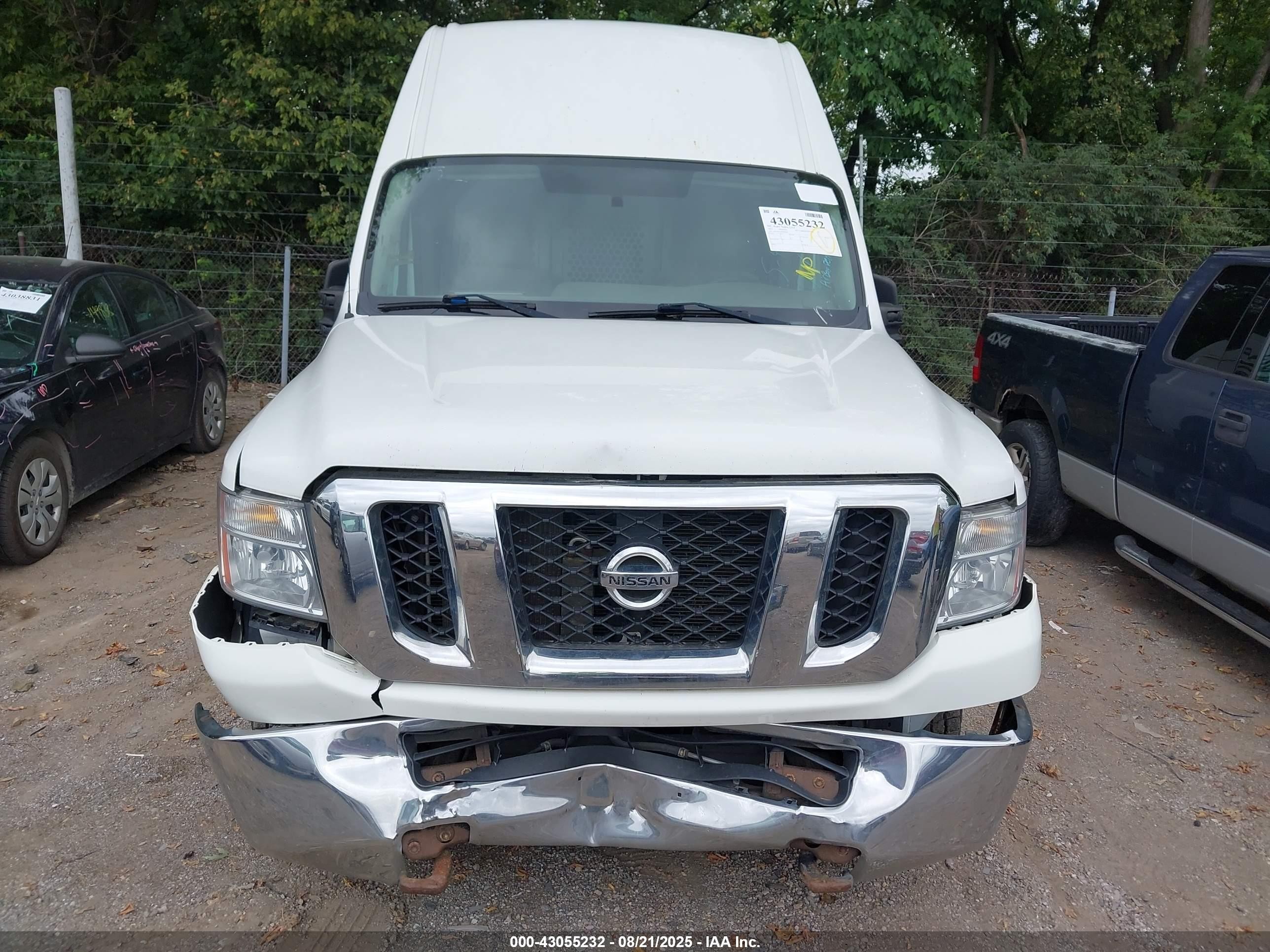 2015 Nissan Nv Cargo Nv3500 Hd Sl V8 White vin: 1N6AF0LY0FN809267