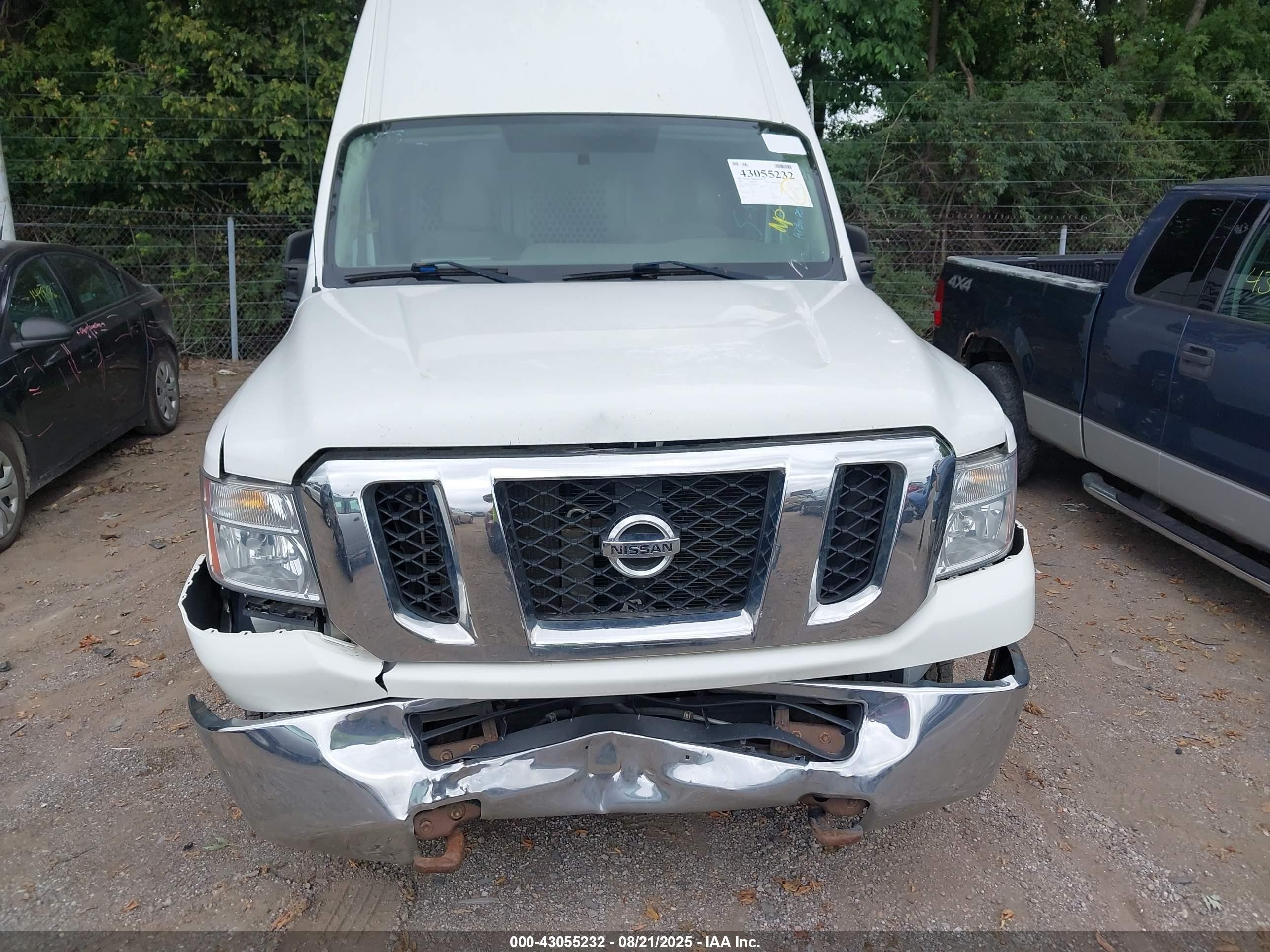 2015 Nissan Nv Cargo Nv3500 Hd Sl V8 White vin: 1N6AF0LY0FN809267
