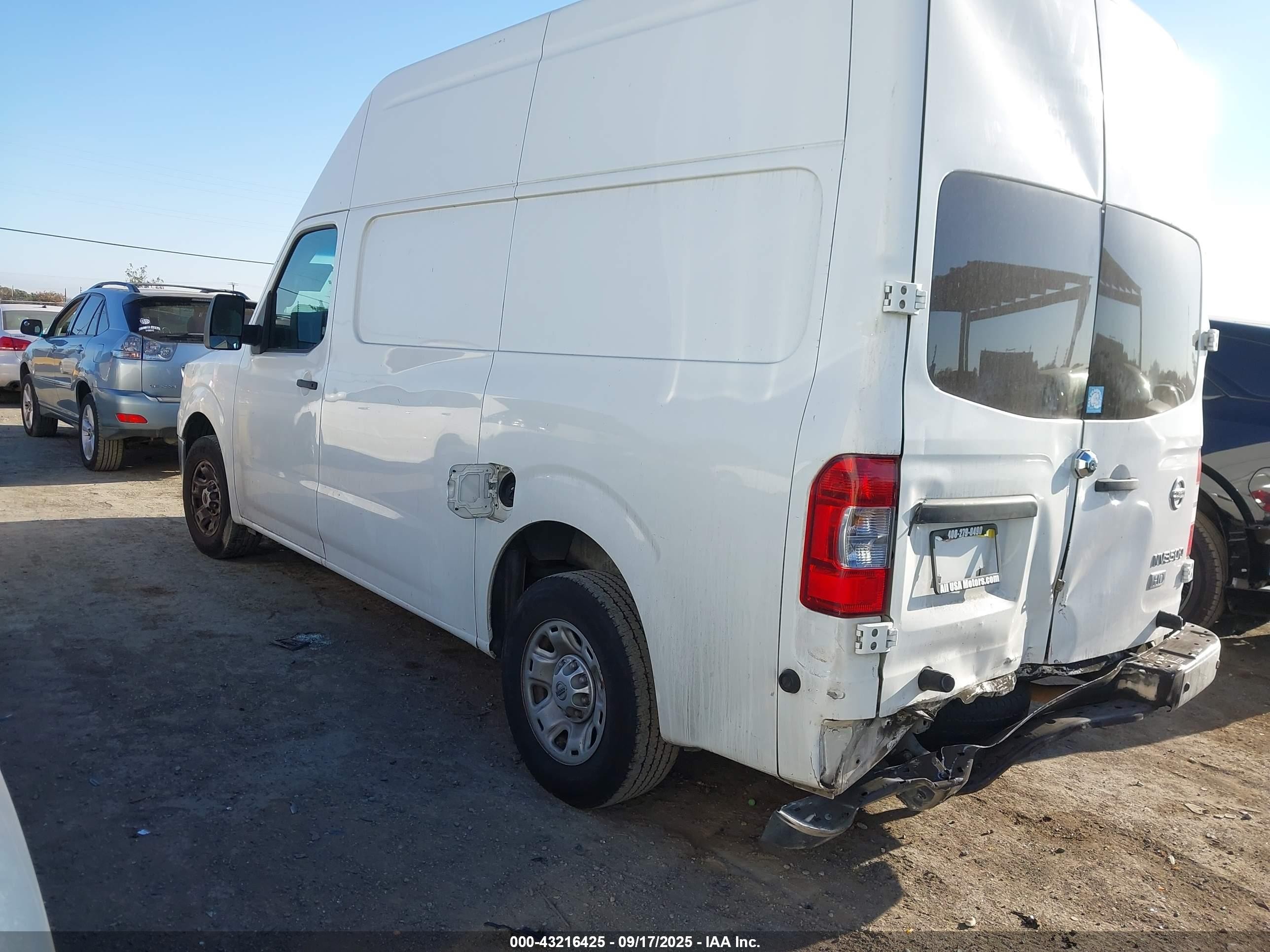 2013 Nissan Nv Cargo Nv3500 Hd Sv V8 White vin: 1N6AF0LY2DN110753