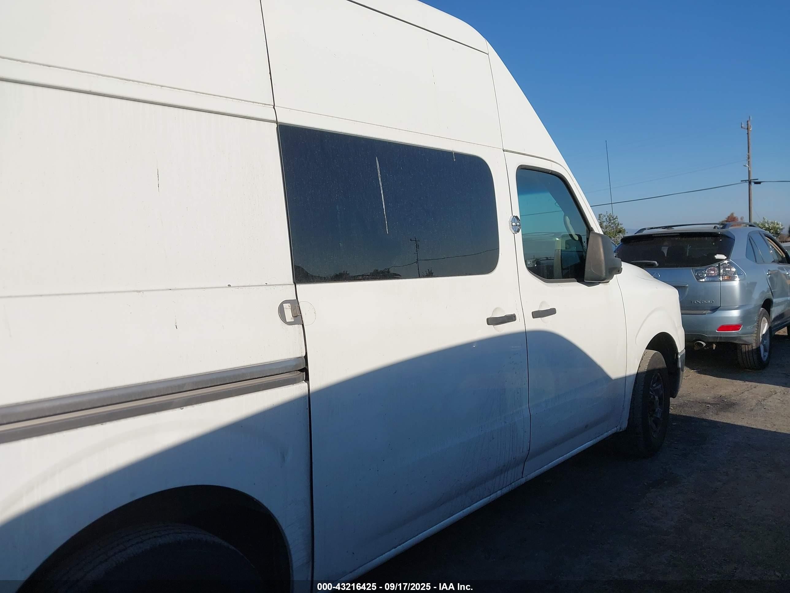 2013 Nissan Nv Cargo Nv3500 Hd Sv V8 White vin: 1N6AF0LY2DN110753