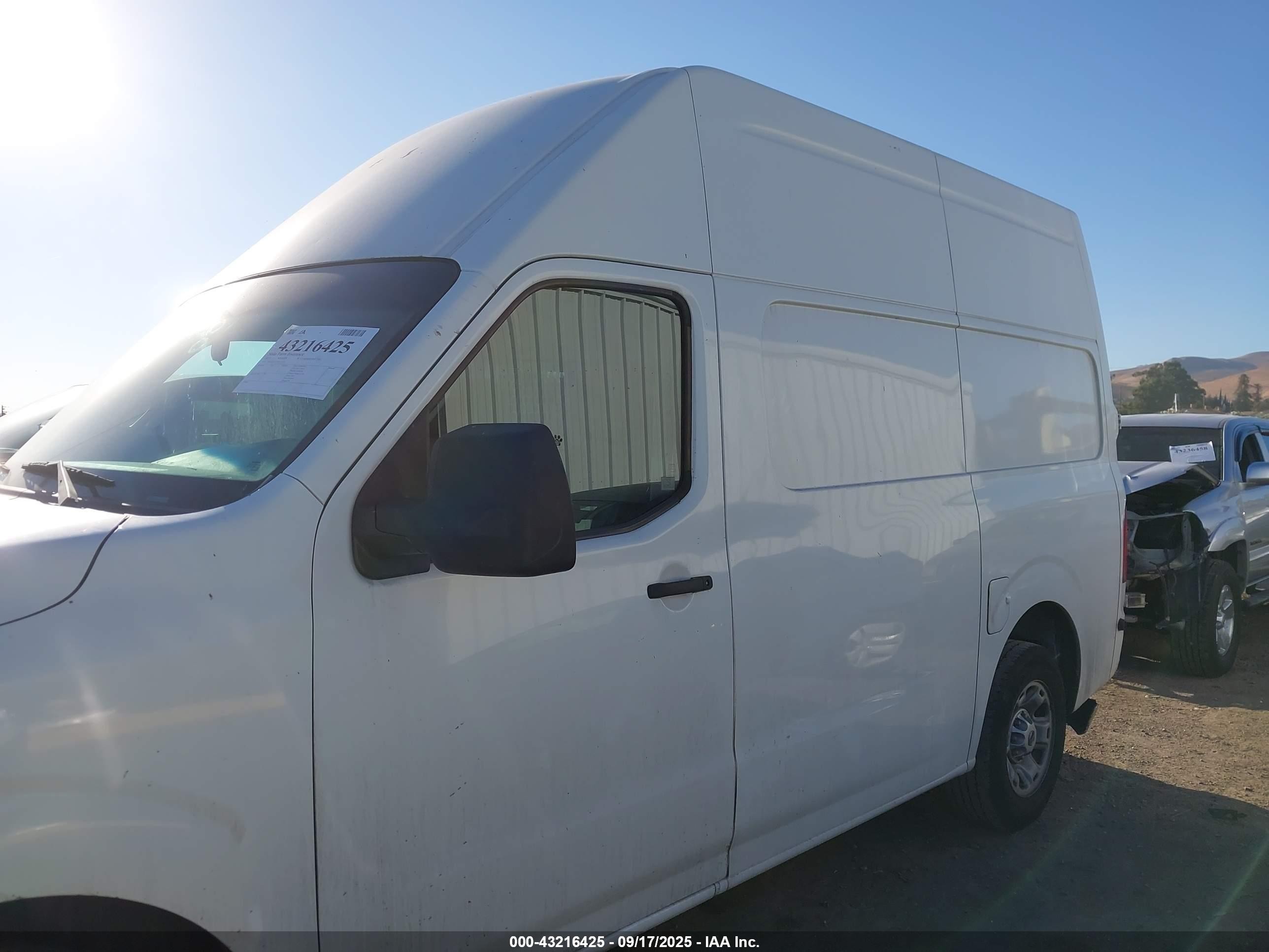 2013 Nissan Nv Cargo Nv3500 Hd Sv V8 White vin: 1N6AF0LY2DN110753