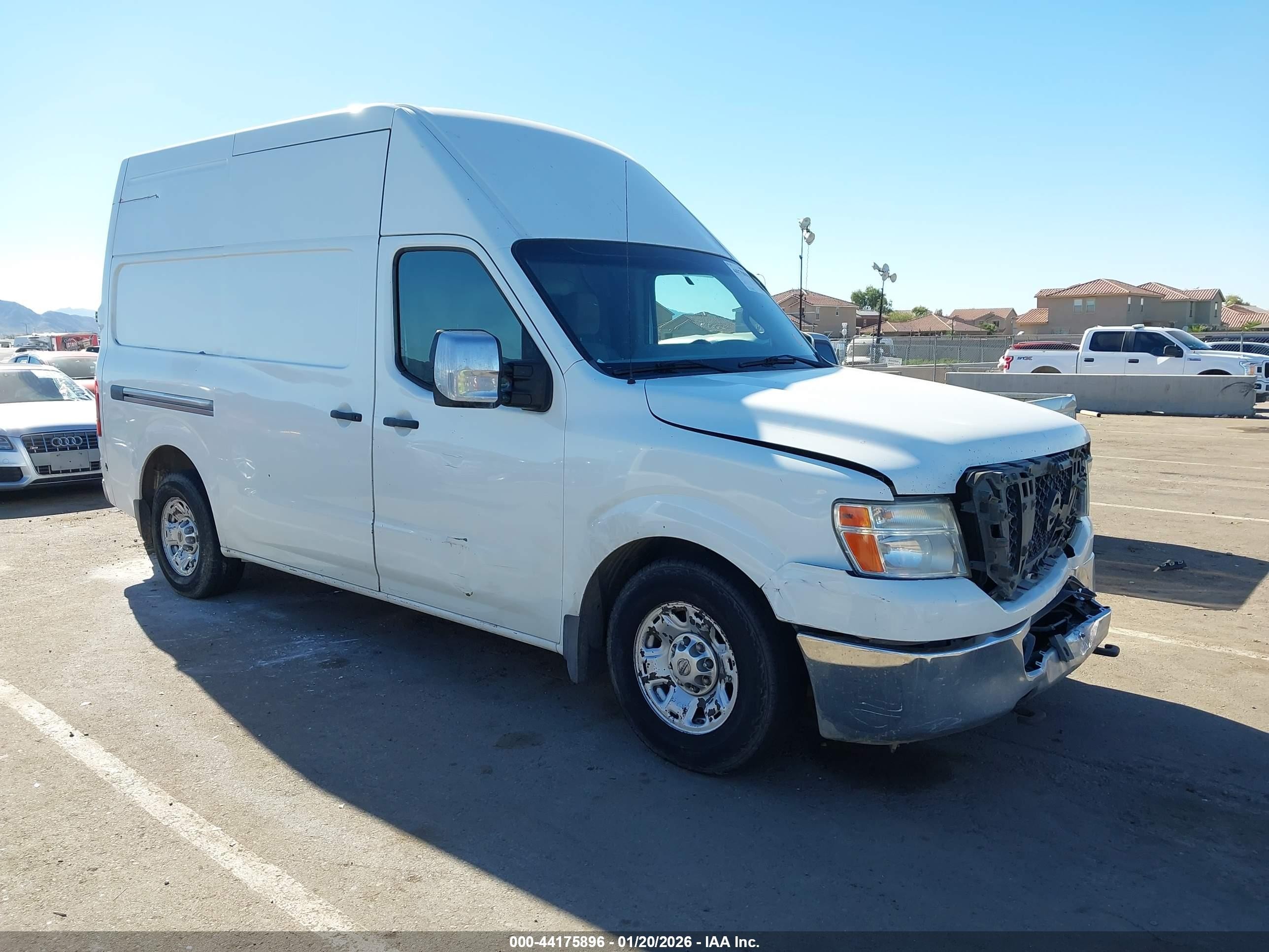 2013 Nissan Nv Cargo Nv3500 Hd Sv V8 White vin: 1N6AF0LY3DN110051