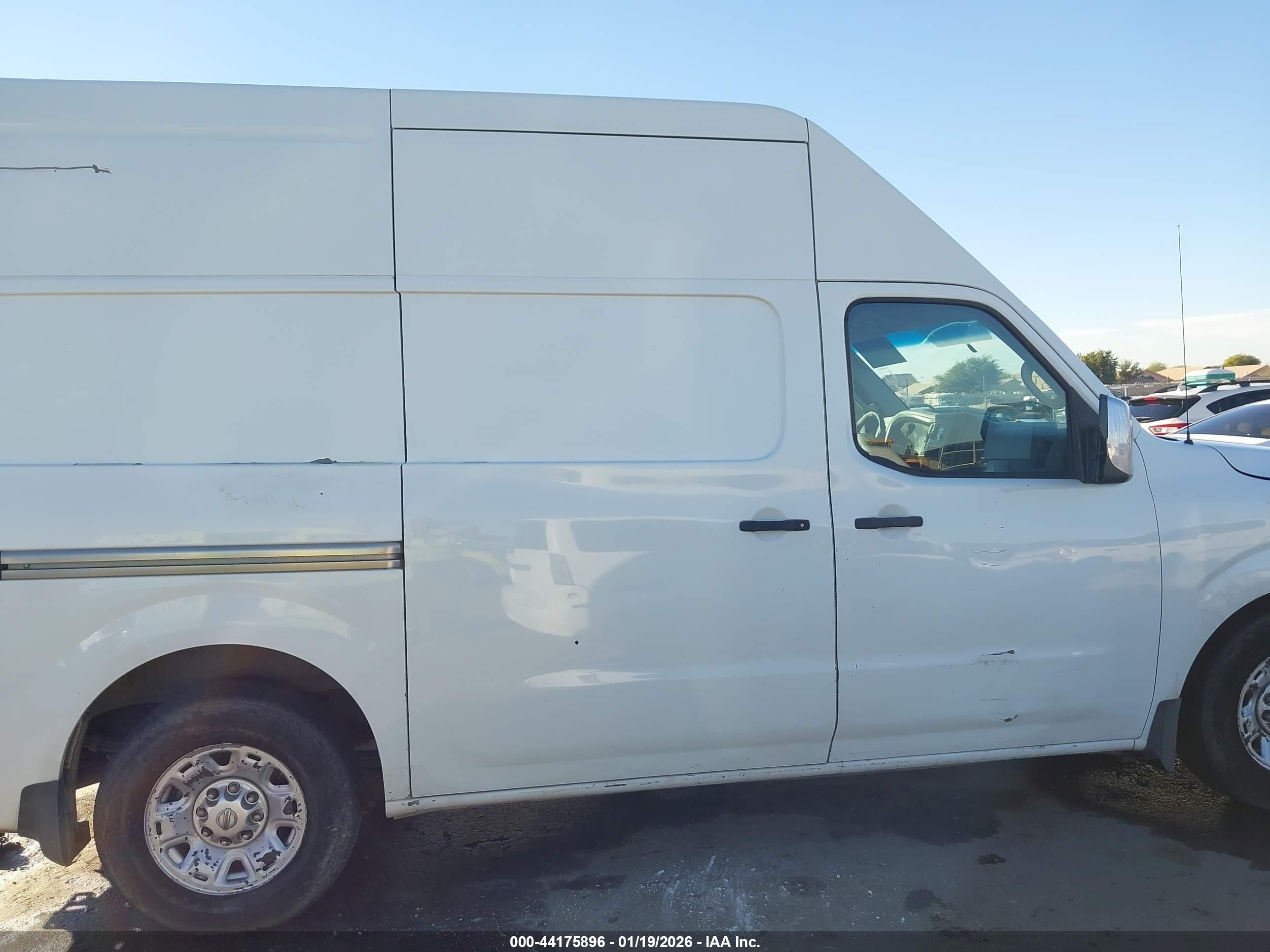 2013 Nissan Nv Cargo Nv3500 Hd Sv V8 White vin: 1N6AF0LY3DN110051