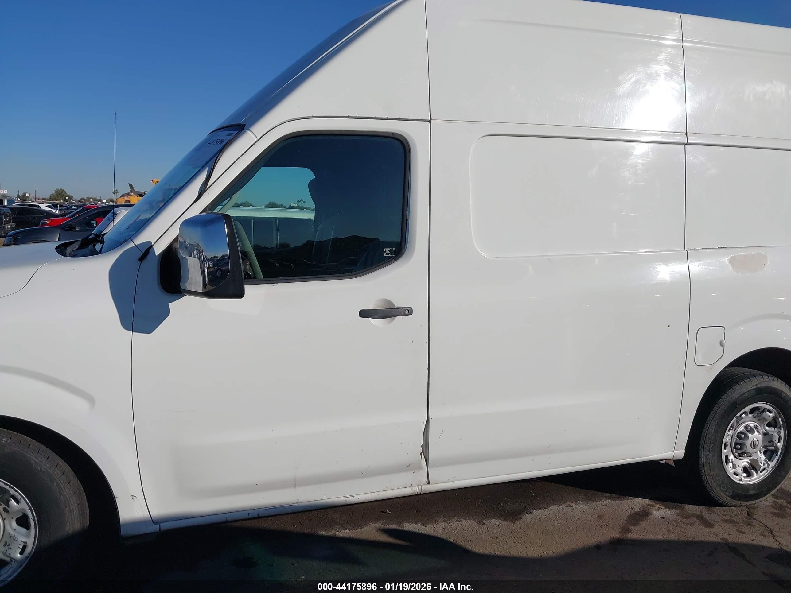 2013 Nissan Nv Cargo Nv3500 Hd Sv V8 White vin: 1N6AF0LY3DN110051