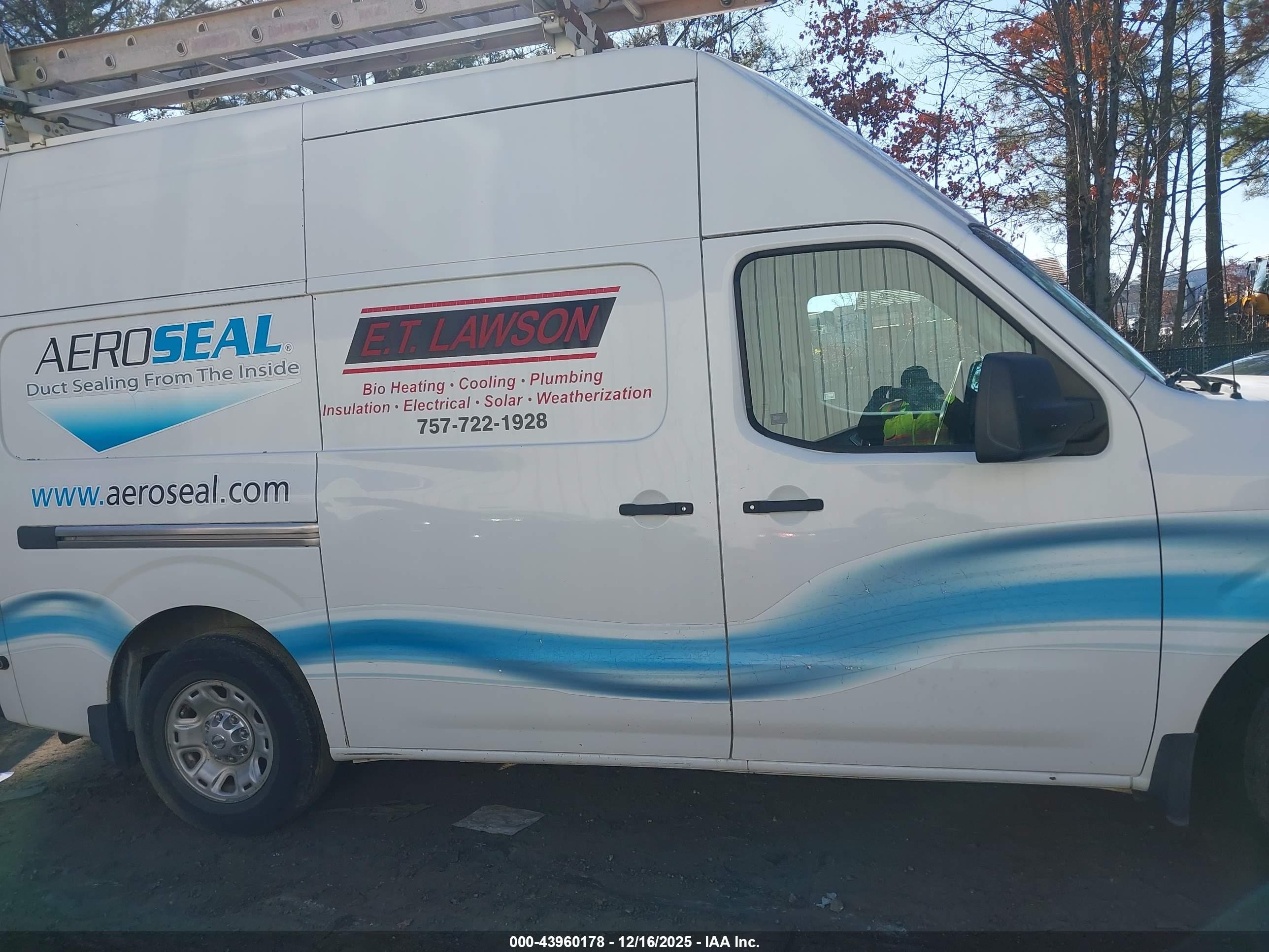 2013 Nissan Nv Cargo Nv3500 Hd S V8 Orange vin: 1N6AF0LY5DN102842
