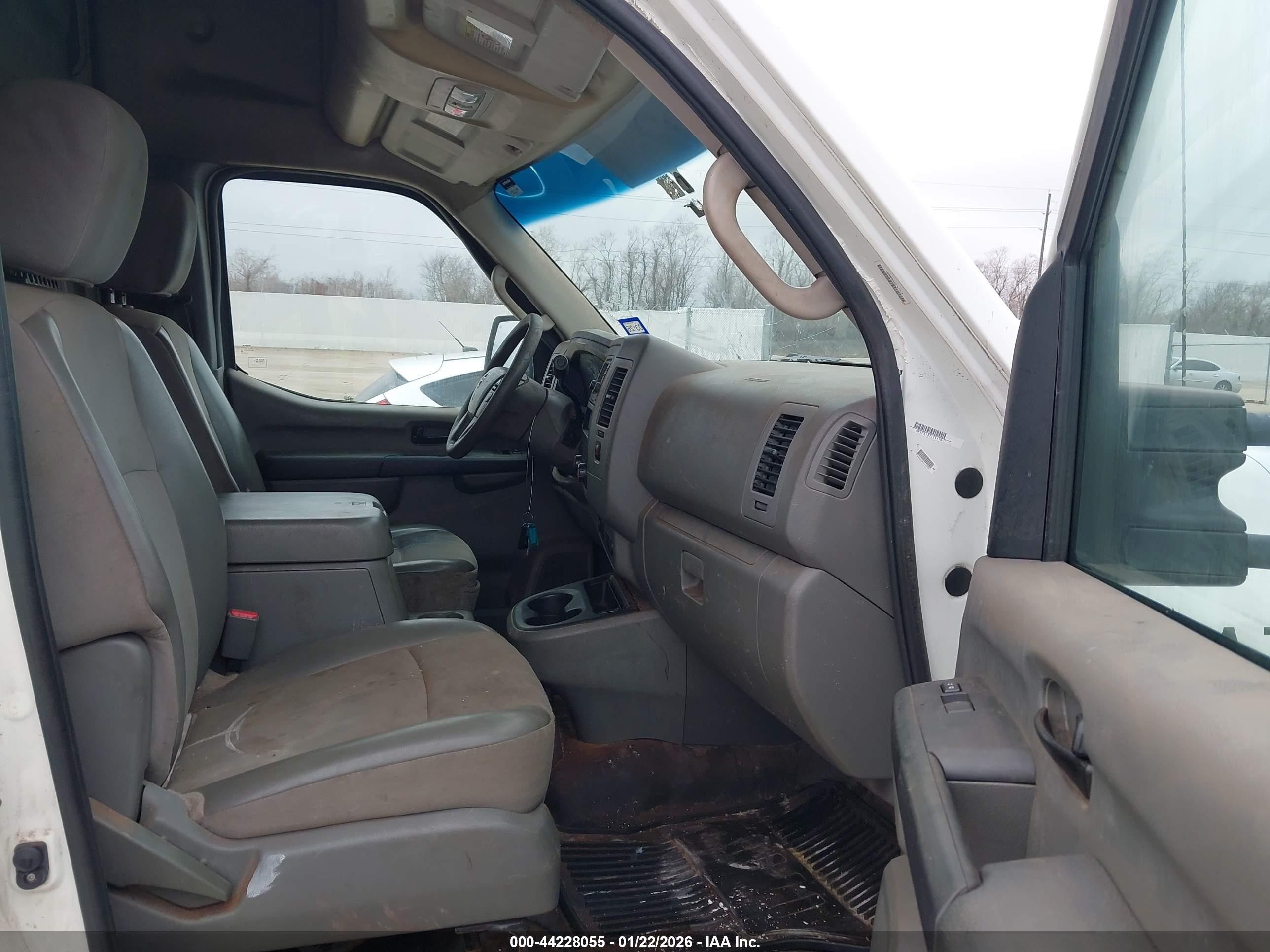 2013 Nissan Nv Cargo Nv3500 Hd Sv V8 White vin: 1N6AF0LY5DN109788