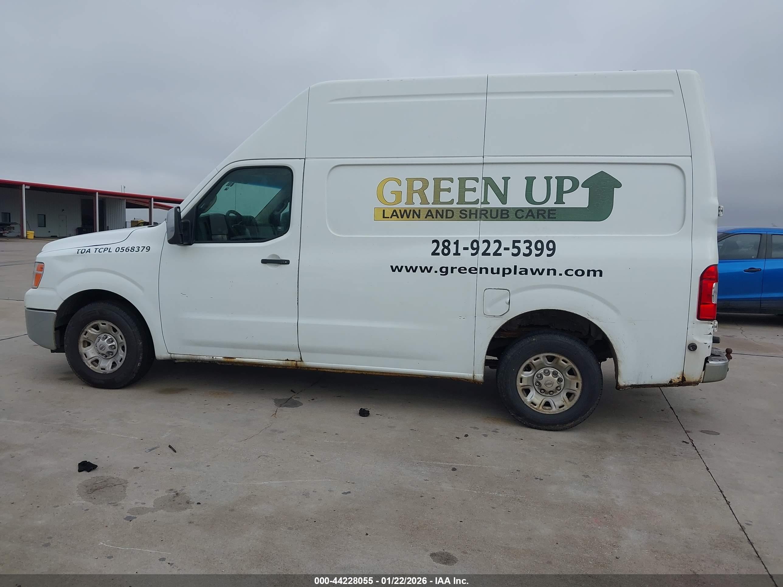 2013 Nissan Nv Cargo Nv3500 Hd Sv V8 White vin: 1N6AF0LY5DN109788