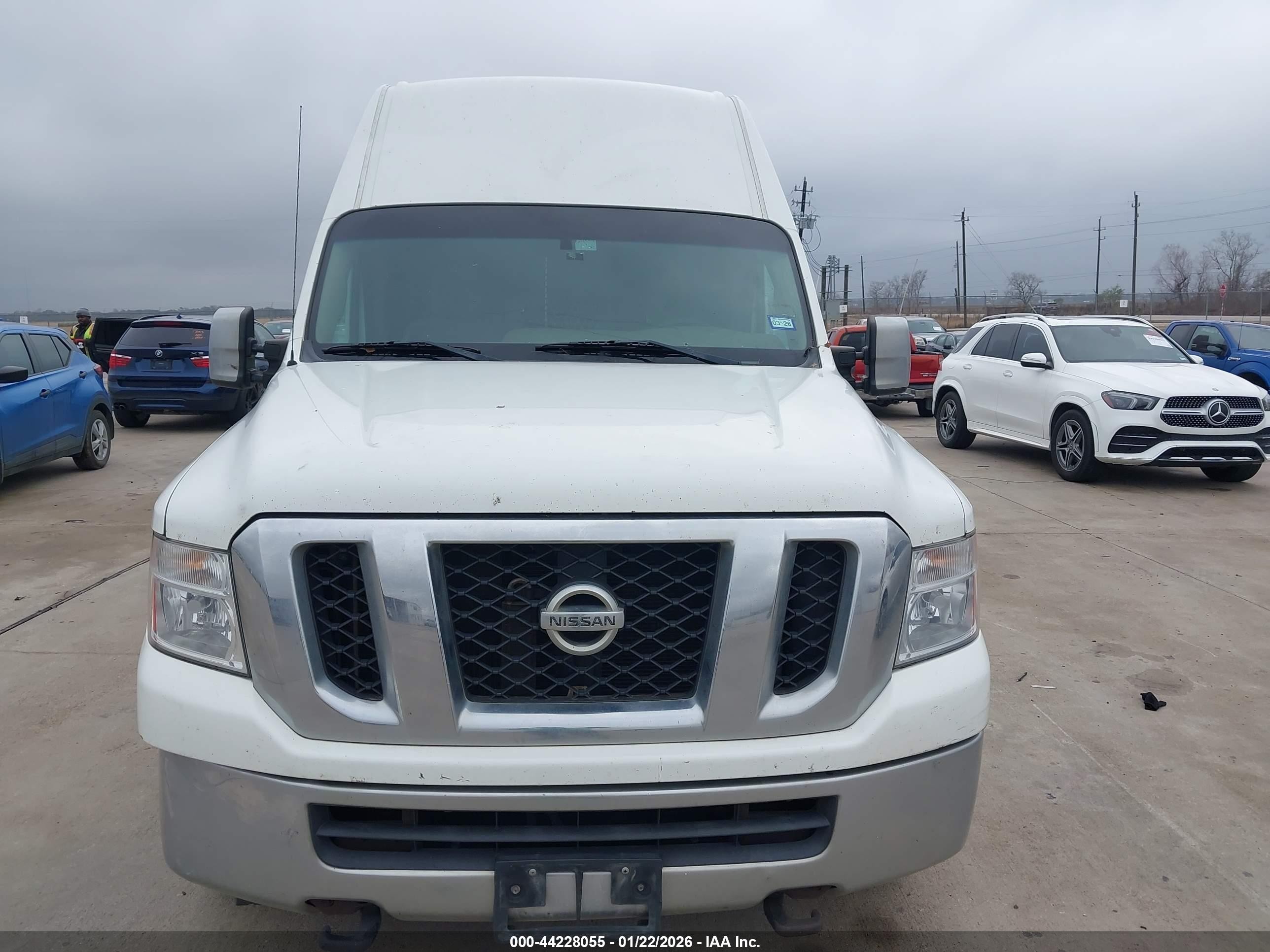2013 Nissan Nv Cargo Nv3500 Hd Sv V8 White vin: 1N6AF0LY5DN109788