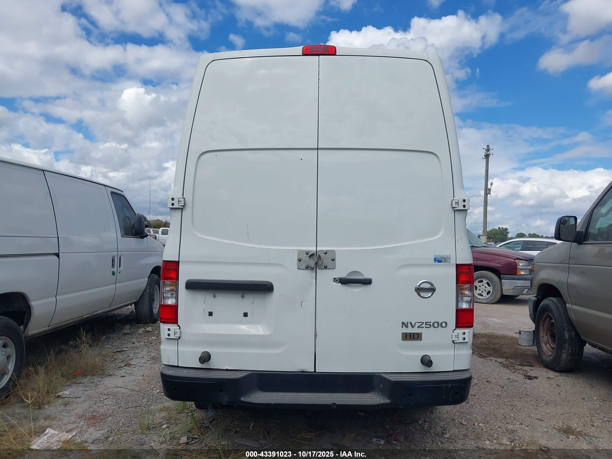 2016 Nissan Nv Cargo Nv2500 Hd Sv V8 Белый vin: 1N6AF0LY5GN812439