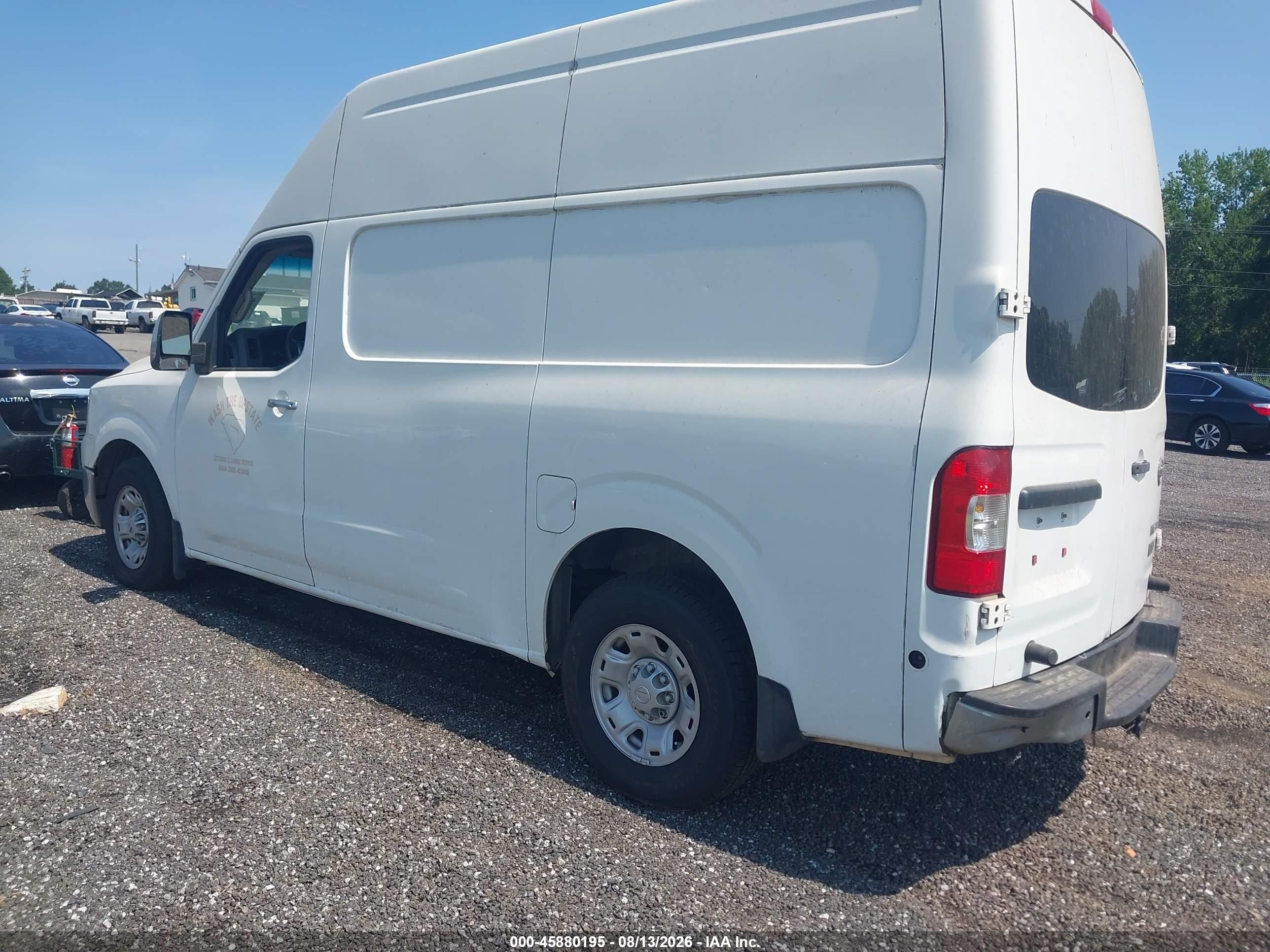 2012 Nissan Nv 3500 Nv3500 Hd Sv V8 White vin: 1N6AF0LY7CN107085