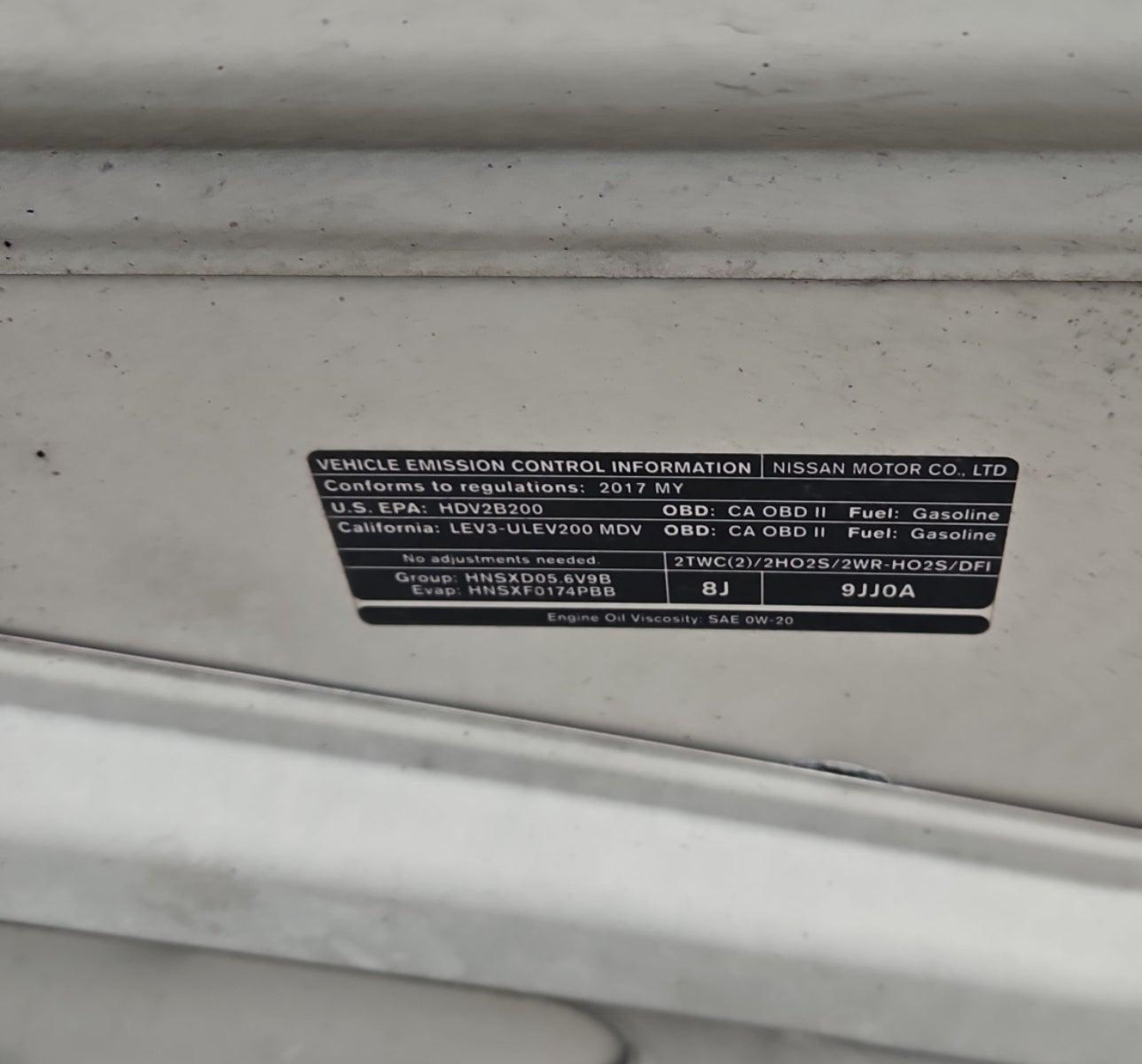 2017 Nissan Nv Cargo Nv2500 Hd Sv V8 vin: 1N6AF0LY8HN808046