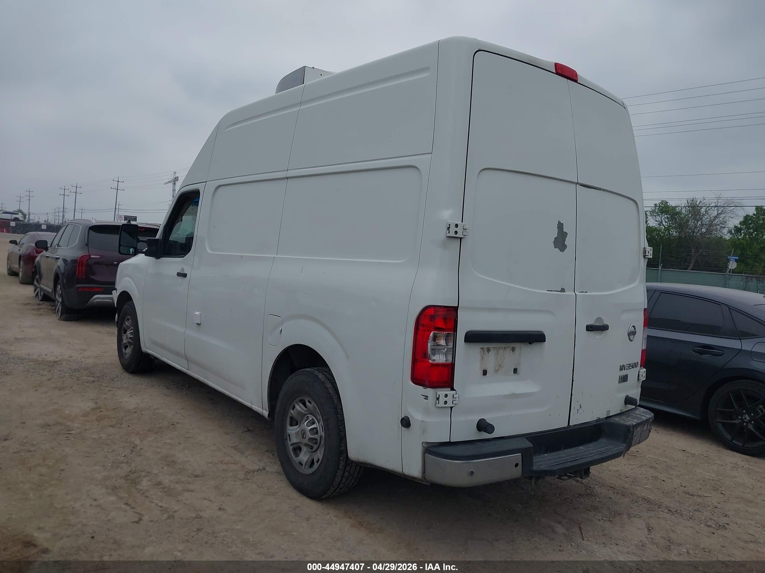 2013 Nissan Nv Cargo Nv3500 Hd Sv V8 Yellow vin: 1N6AF0LY9DN109972