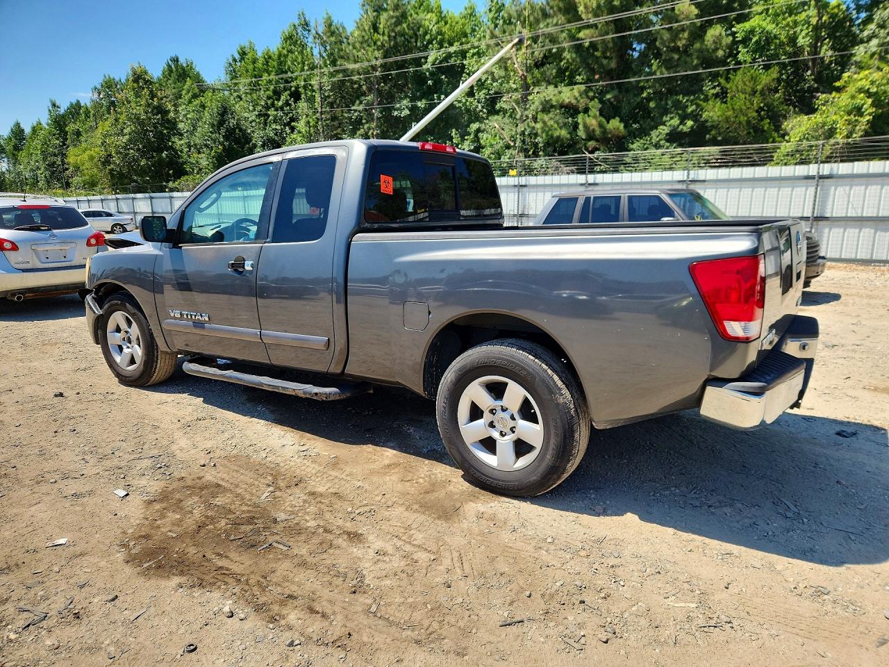2006 Nissan Titan Xe Ffv Серый vin: 1N6BA06A06N537322