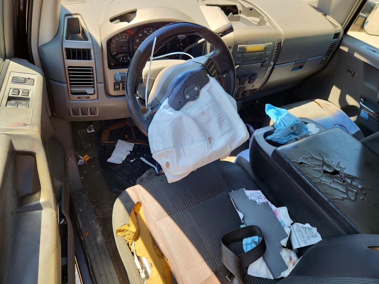 2006 Nissan Titan Xe Ffv Серый vin: 1N6BA06A06N537322