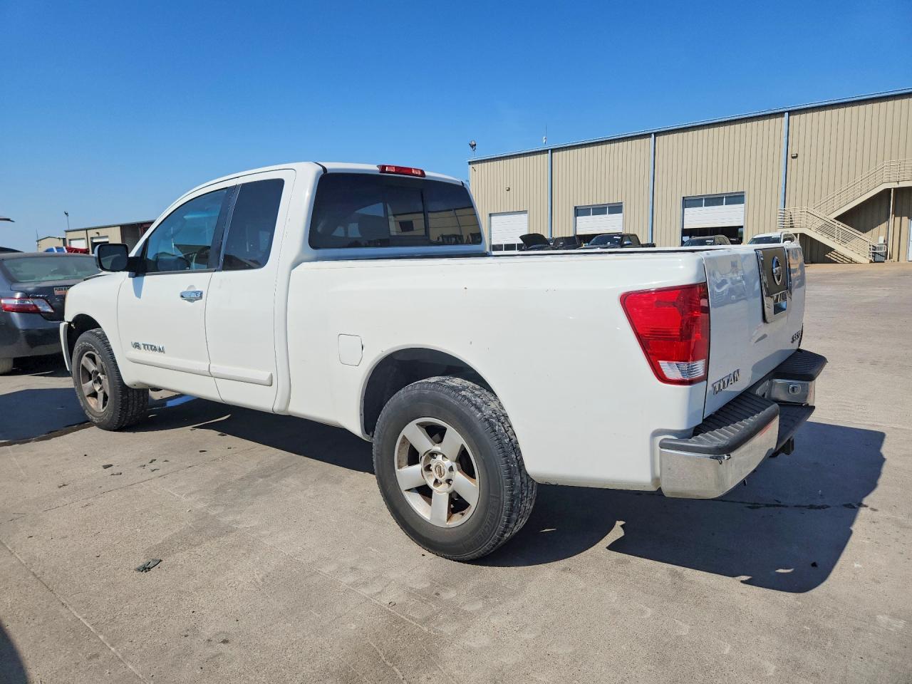 2006 Nissan Titan Xe Ffv White vin: 1N6BA06A16N545879