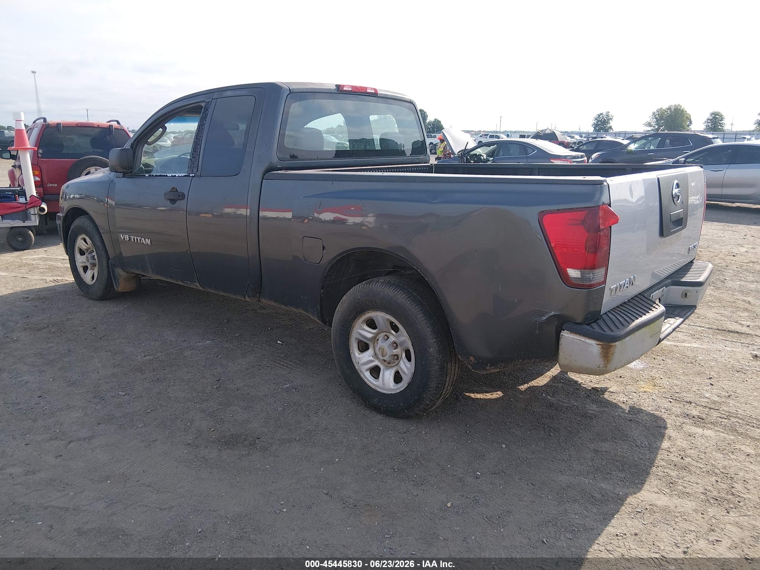 2006 Nissan Titan Xe Gray vin: 1N6BA06A16N552296