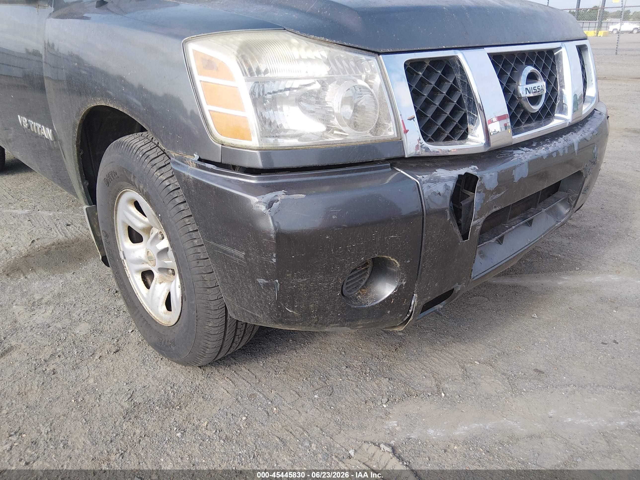 2006 Nissan Titan Xe Gray vin: 1N6BA06A16N552296