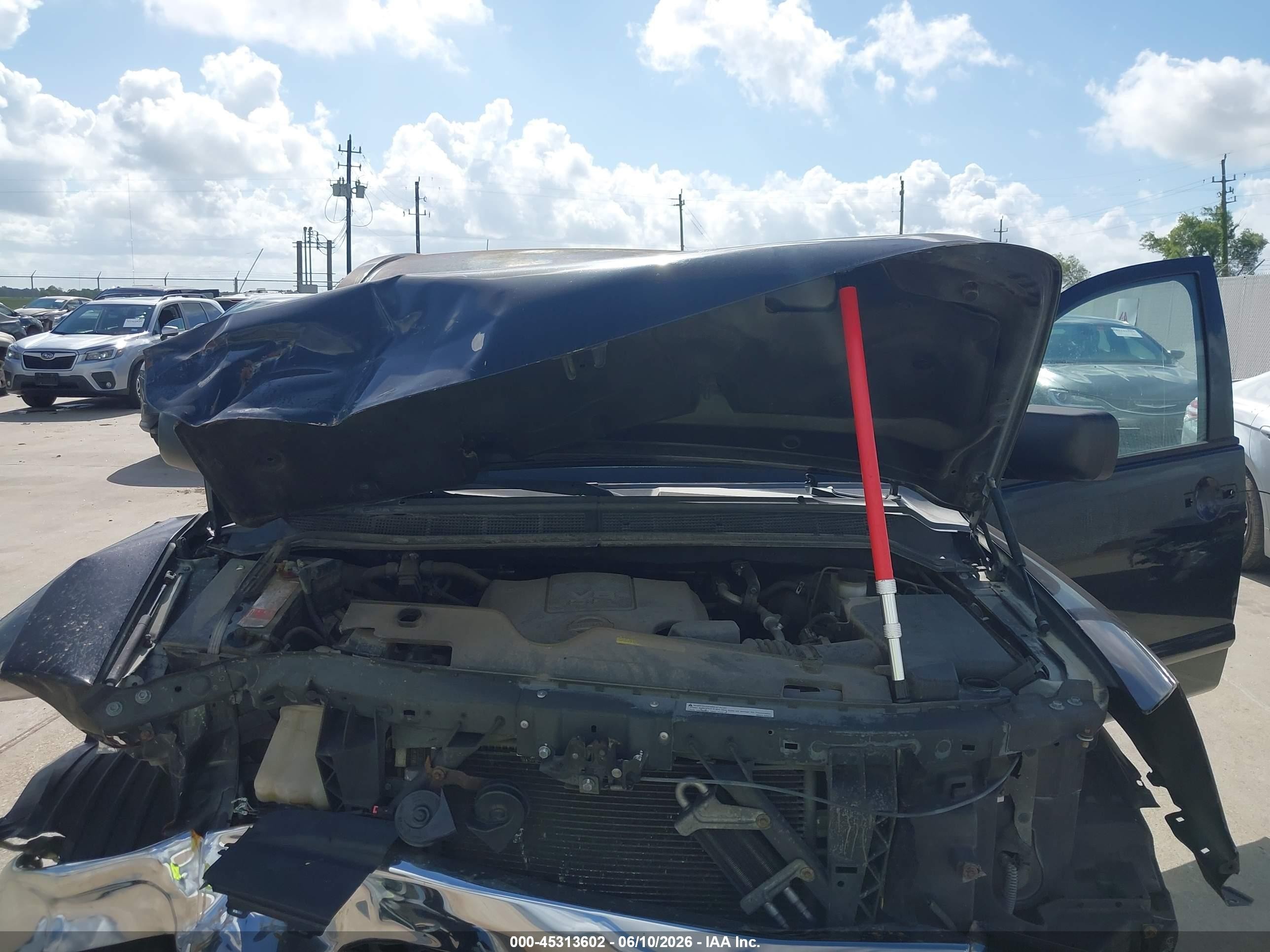 2007 Nissan Titan Se Black vin: 1N6BA06A17N243588