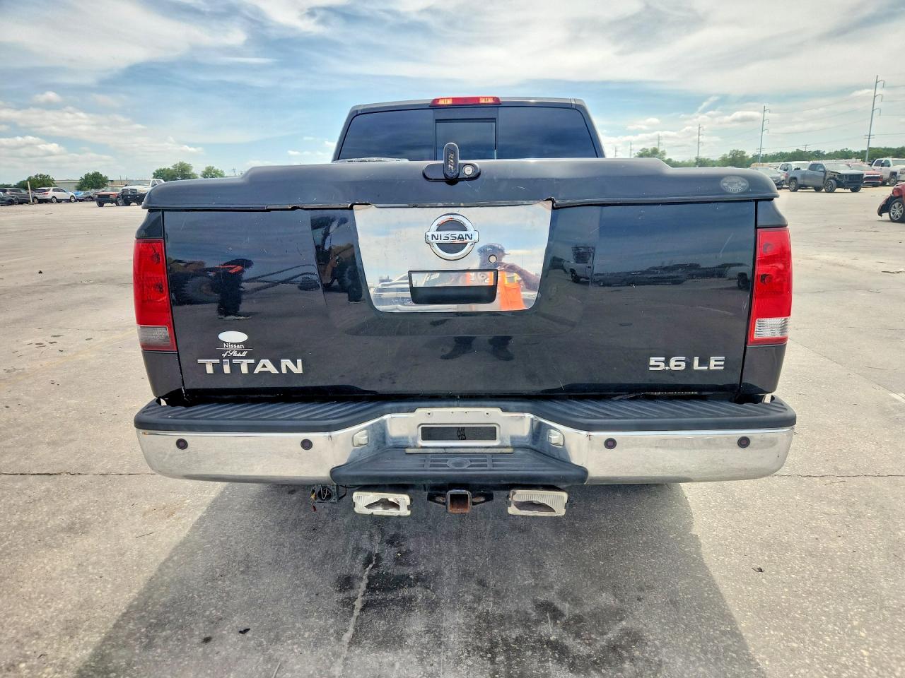 2006 Nissan Titan Xe Ffv Black vin: 1N6BA06A26N546037