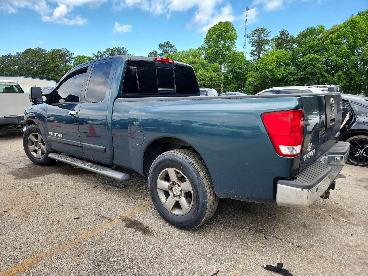 2005 Nissan Titan Xe Teal vin: 1N6BA06A35N523932