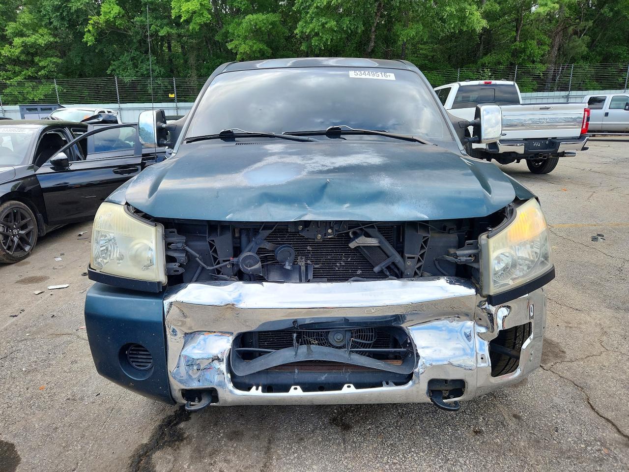 2005 Nissan Titan Xe Teal vin: 1N6BA06A35N523932