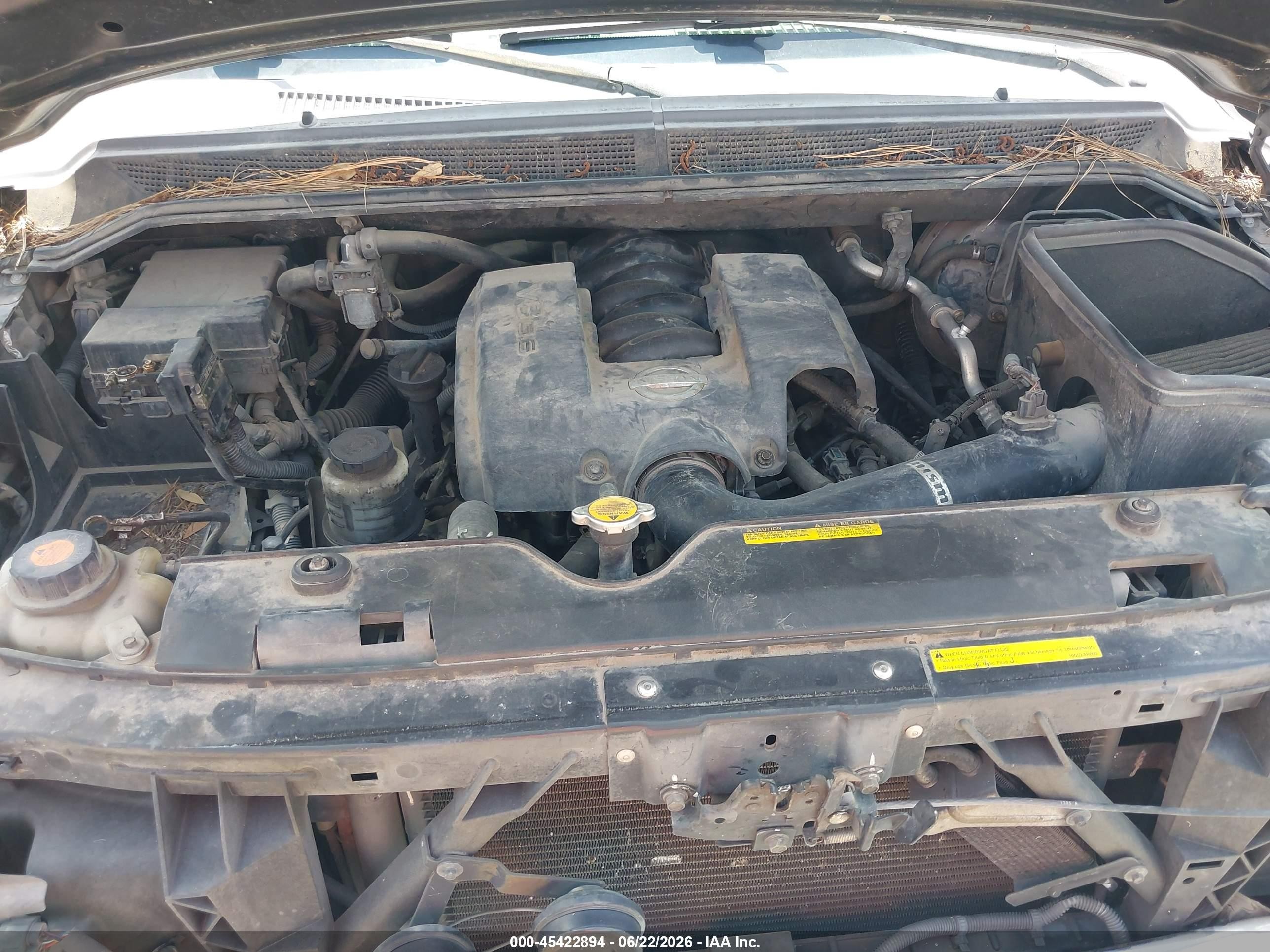 2005 Nissan Titan Se Black vin: 1N6BA06A35N576310