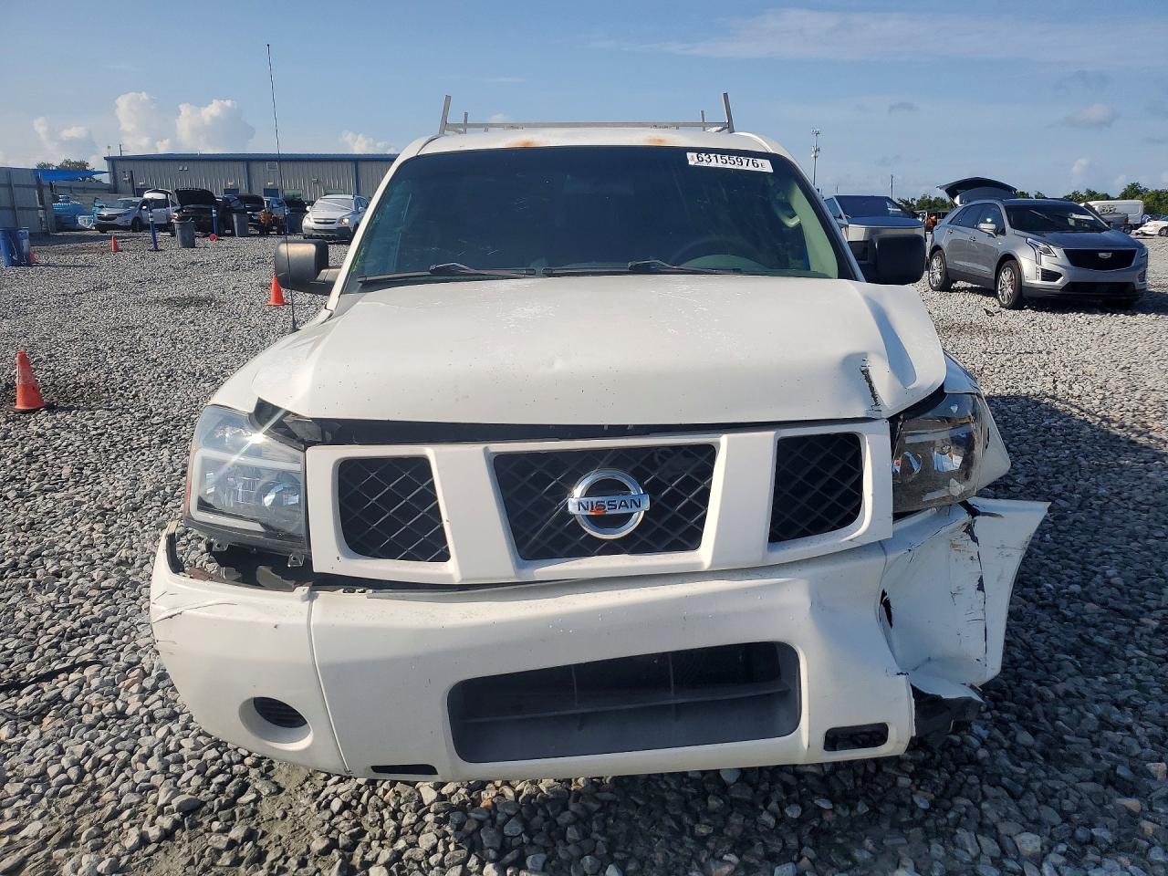2006 Nissan Titan Xe Ffv White vin: 1N6BA06A36N569259