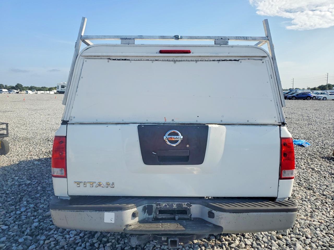 2006 Nissan Titan Xe Ffv White vin: 1N6BA06A36N569259