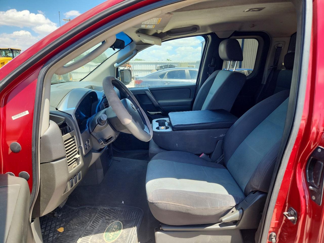 2005 Nissan Titan Xe Red vin: 1N6BA06A45N523776
