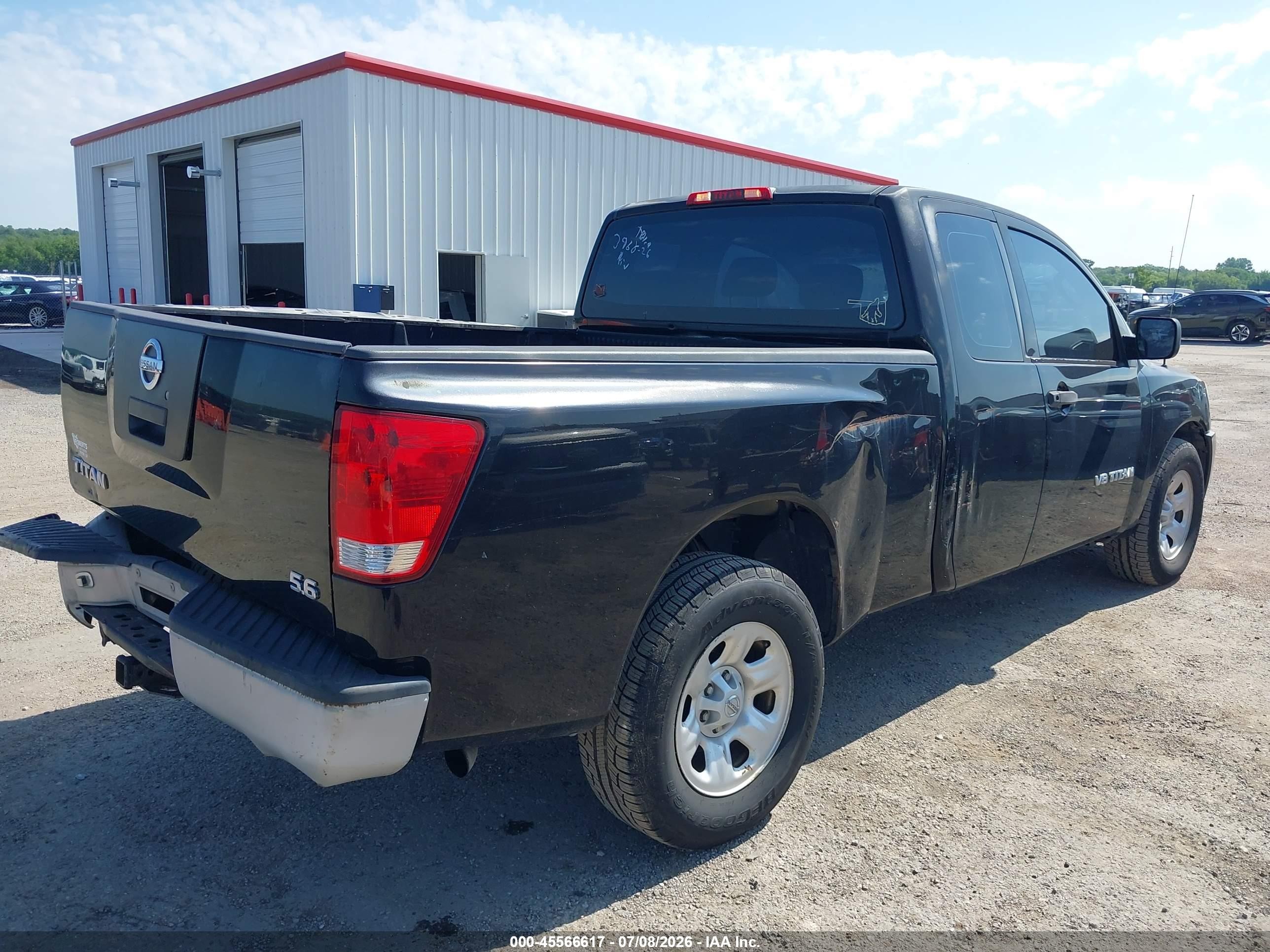 2005 Nissan Titan Xe Black vin: 1N6BA06A45N563405