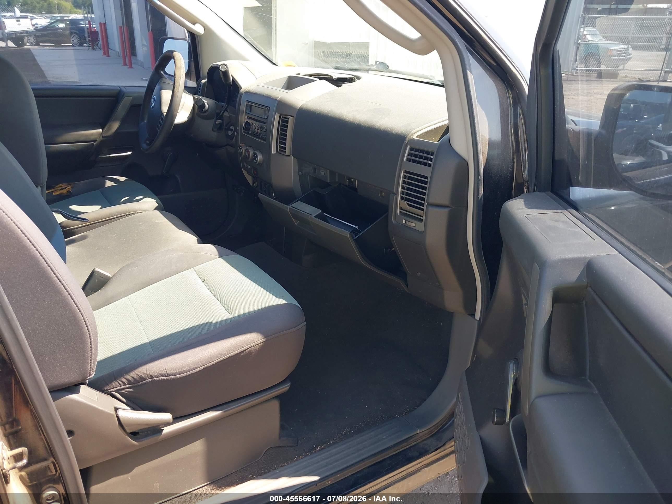 2005 Nissan Titan Xe Black vin: 1N6BA06A45N563405