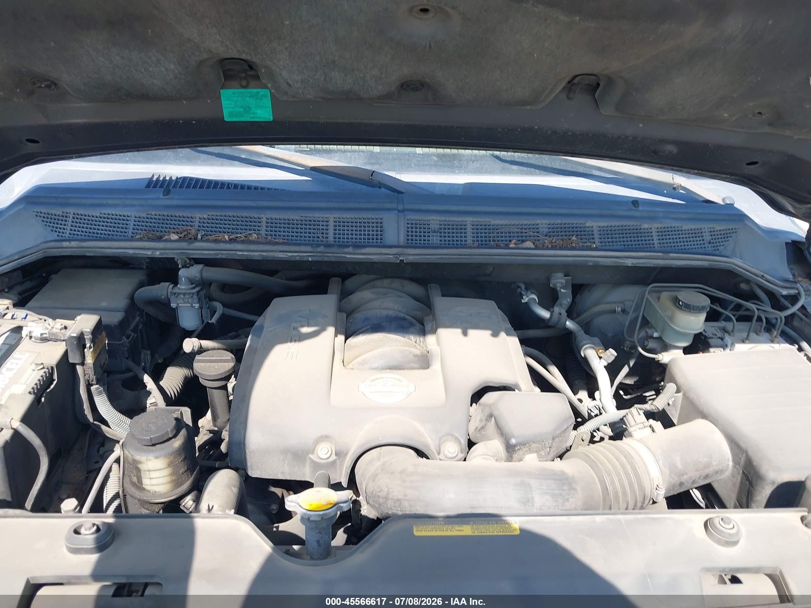2005 Nissan Titan Xe Black vin: 1N6BA06A45N563405