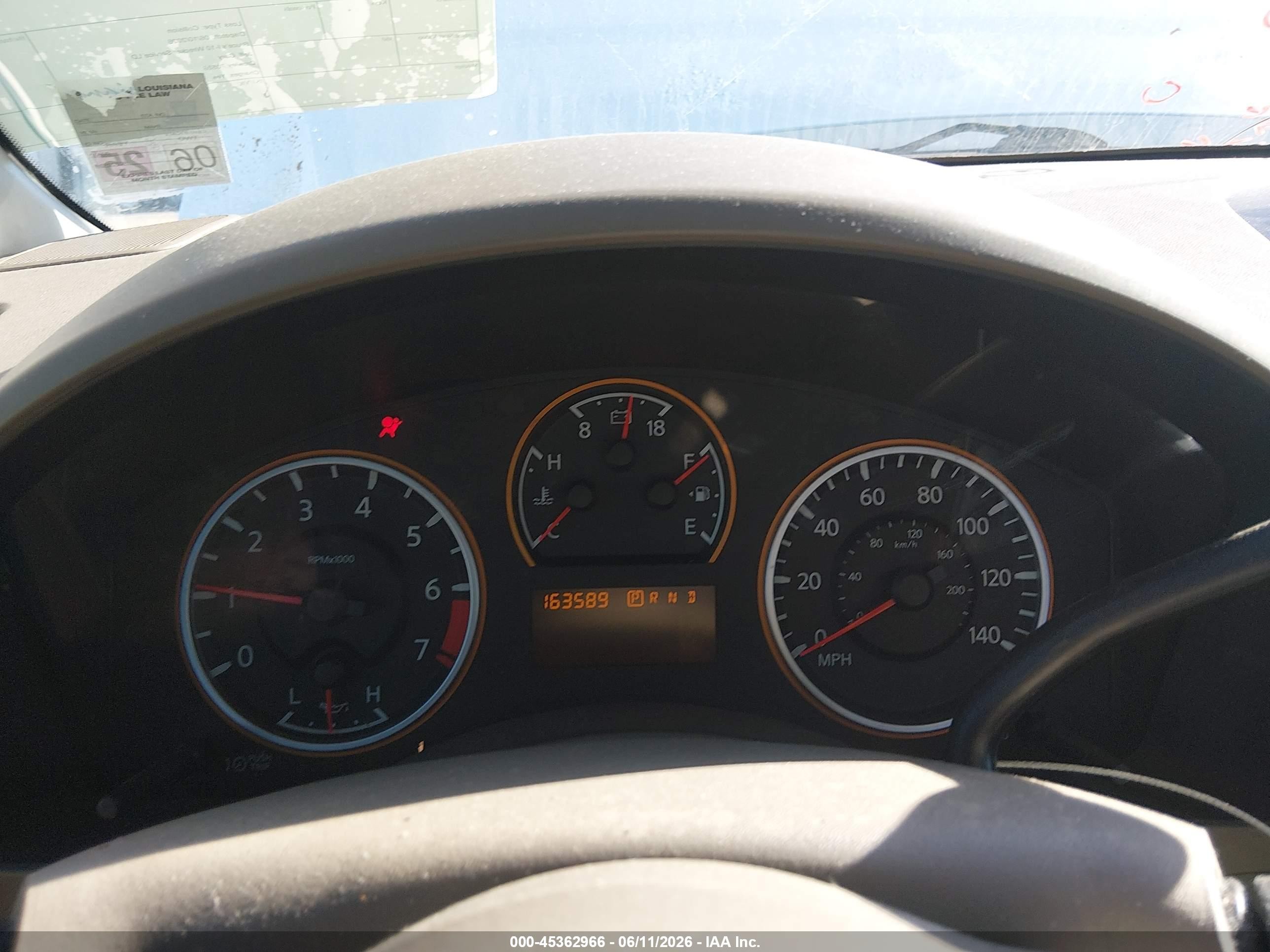 2008 Nissan Titan Xe Белый vin: 1N6BA06A48N312503
