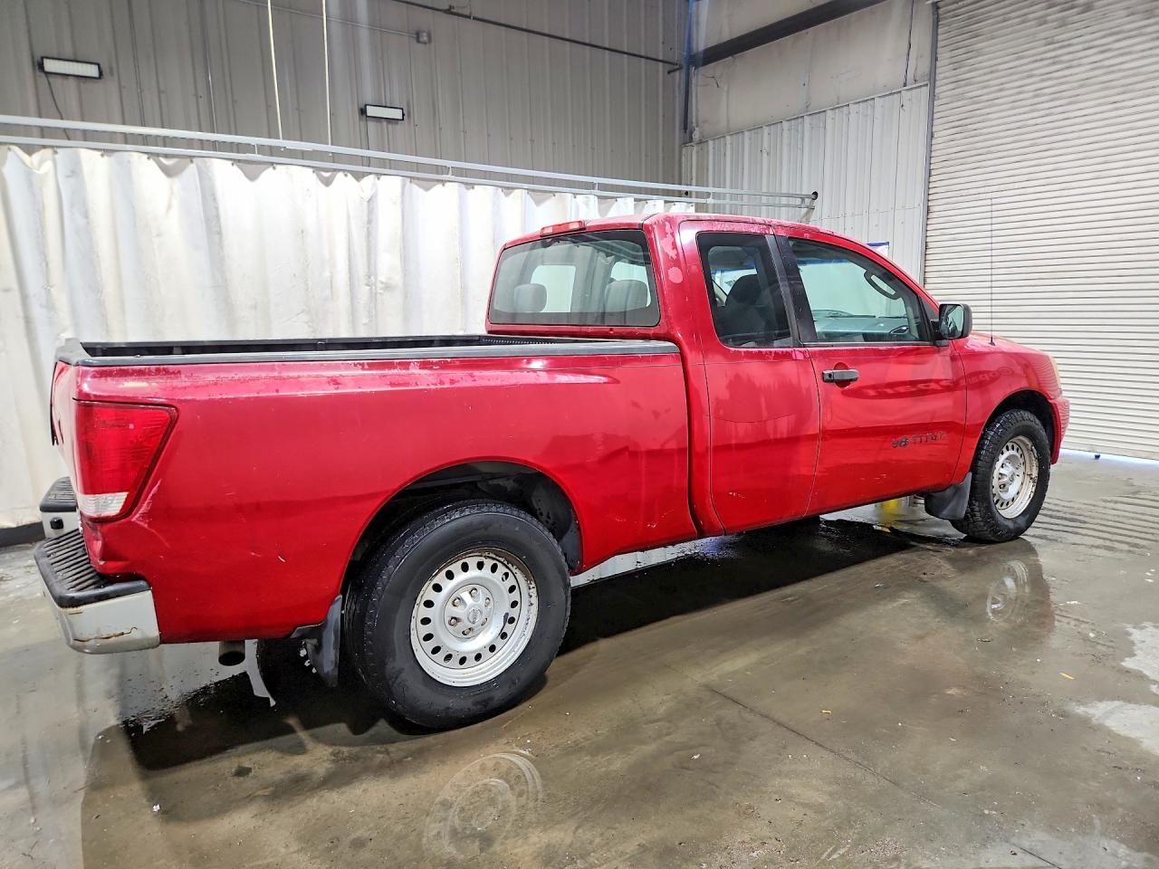 2008 Nissan Titan Xe Ffv Red vin: 1N6BA06A48N339653