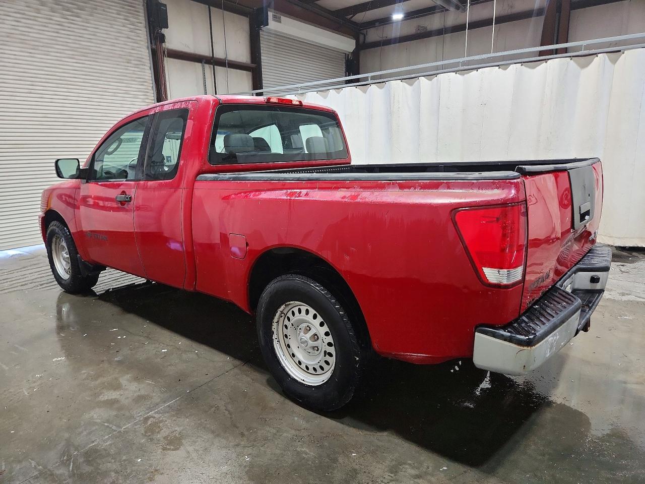 2008 Nissan Titan Xe Ffv Red vin: 1N6BA06A48N339653