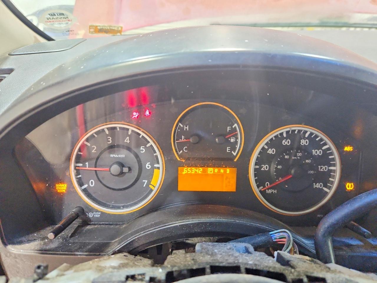 2008 Nissan Titan Xe Ffv Red vin: 1N6BA06A48N339653